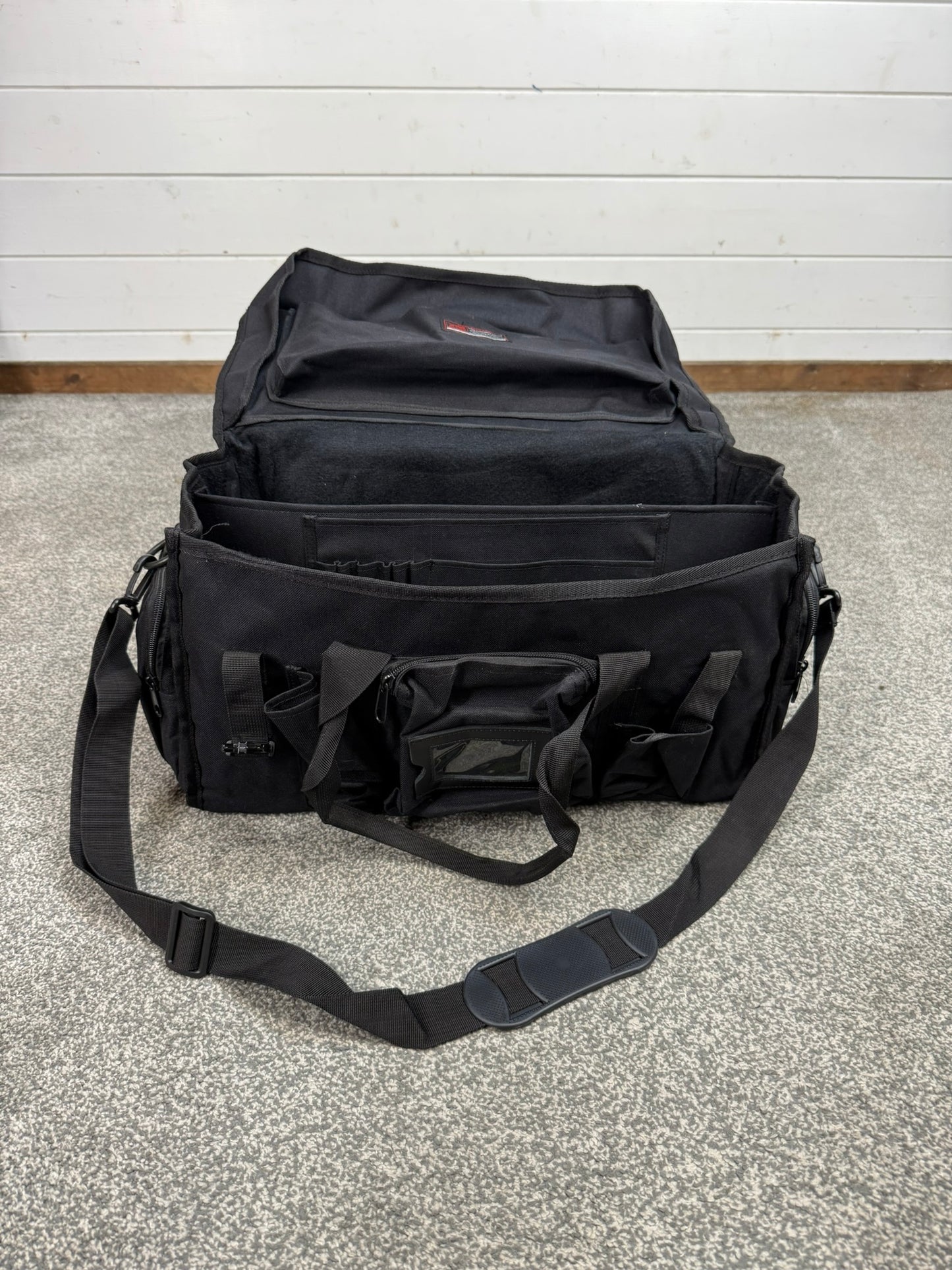 Ex Police Black Patrol Bag Duty Kit Bag - Paramedic Security Medic
