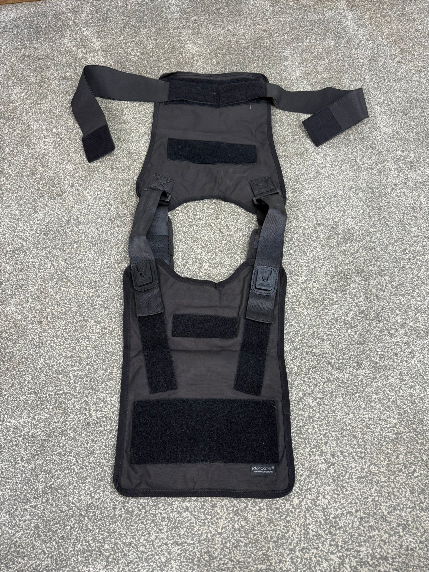 Ex Police Mehler Ballistic Body Armour Hard Plate Carrier Vest Cover