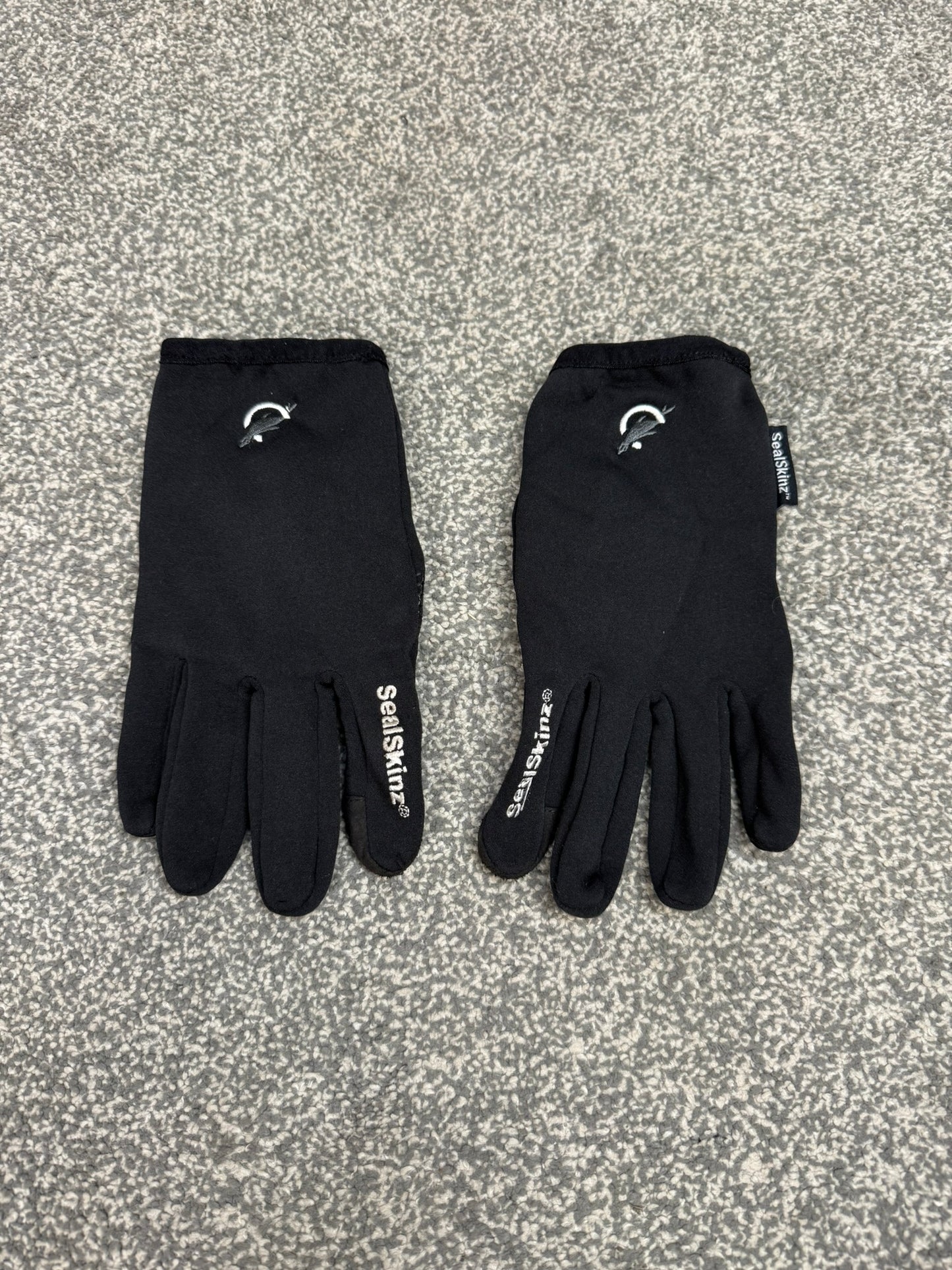 Ex Police Sealskinz Fleece Gloves - Large Fishing Hiking Security Outdoor Work