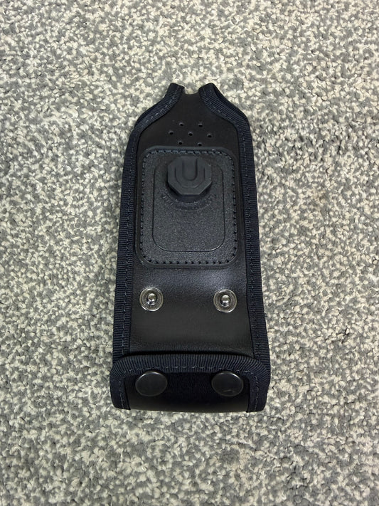 Ex Police Klickfast Sepura SRP SRH Leather Radio Case Peter Jones