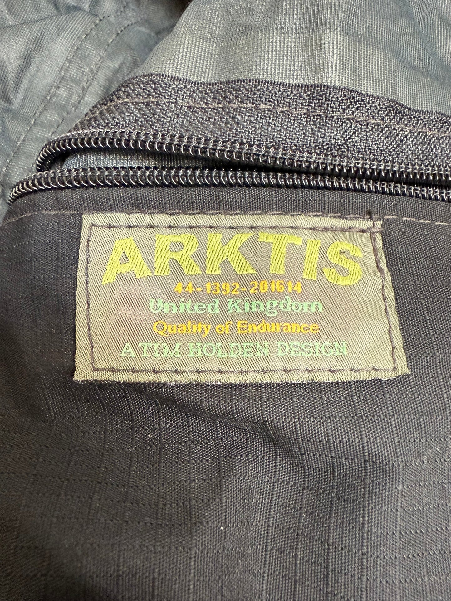 Ex Police Arktis Black Jacket Coat Security Smock Large - Damaged