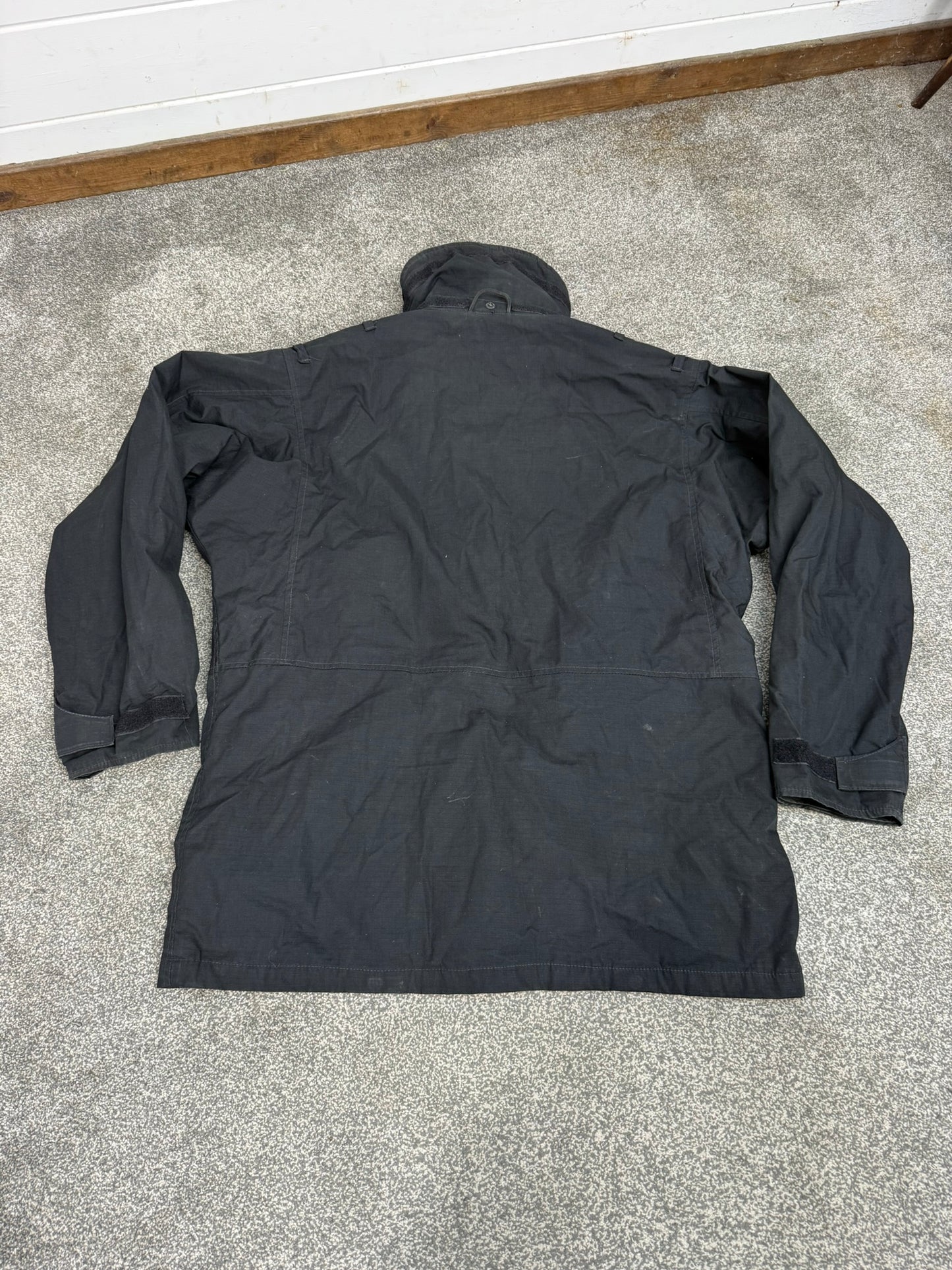Ex Police Arktis Black Jacket Coat Security Smock Large - Damaged