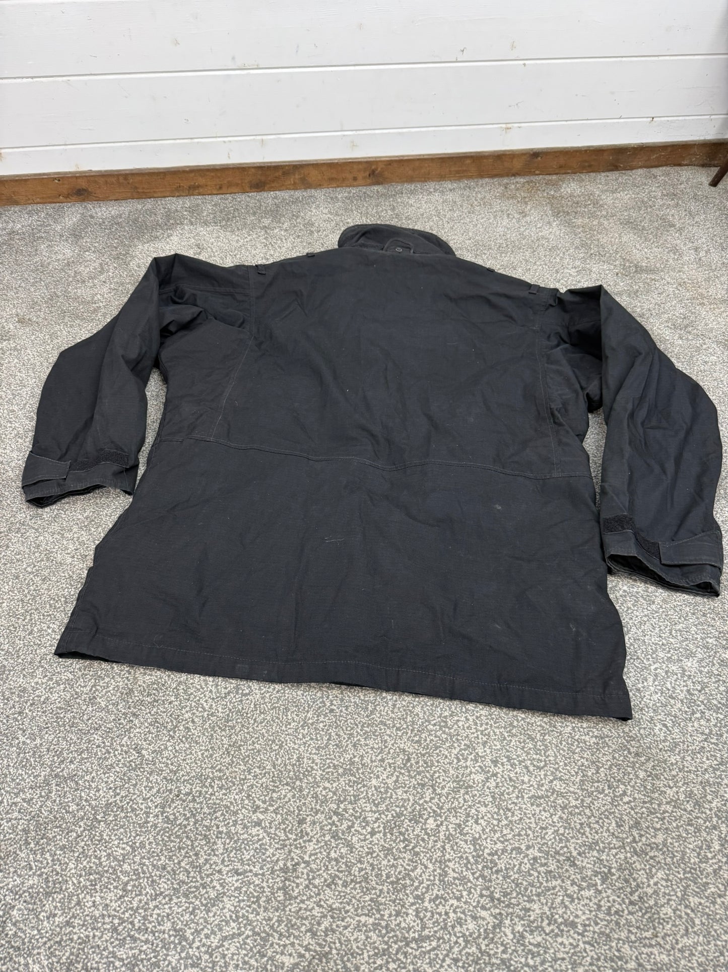 Ex Police Arktis Black Jacket Coat Security Smock Large - Damaged