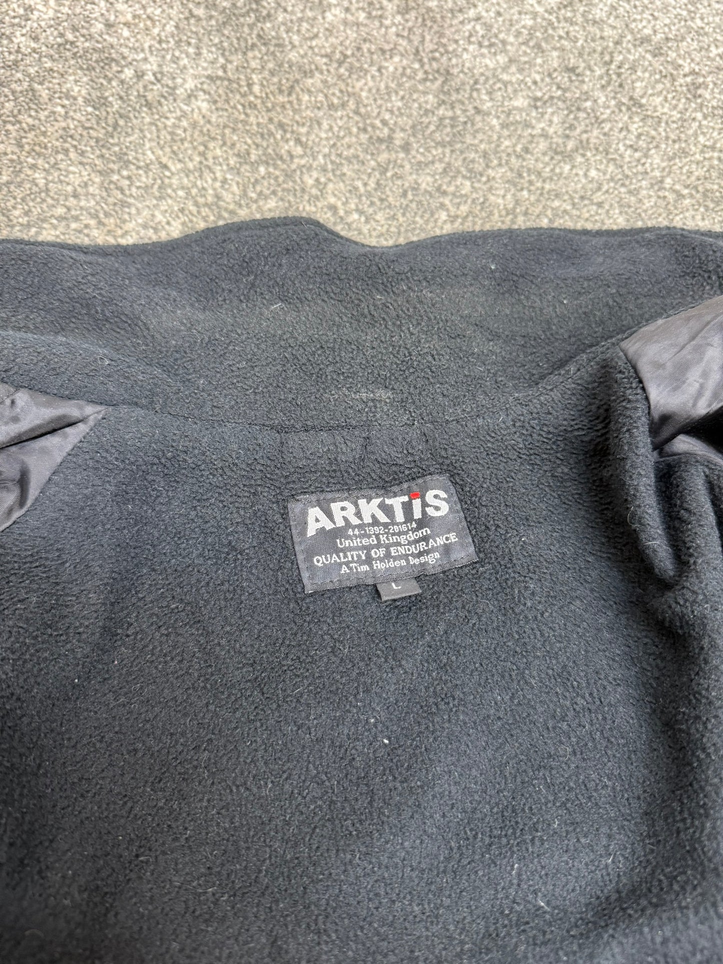 Ex Police Arktis Bomber Jacket Ripstop Coat LARGE Covert Security