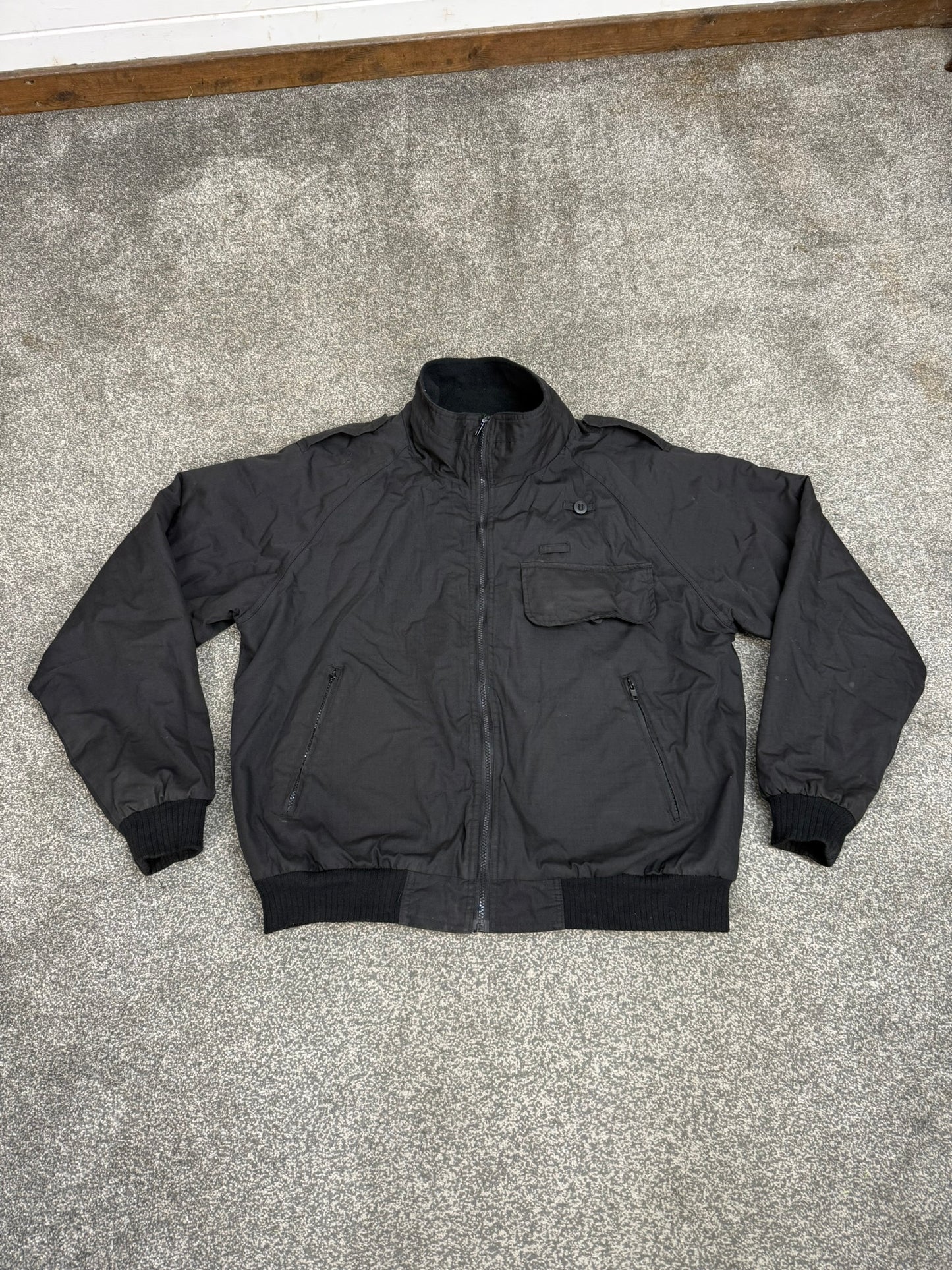 Ex Police Arktis Bomber Jacket Ripstop Coat LARGE Covert Security