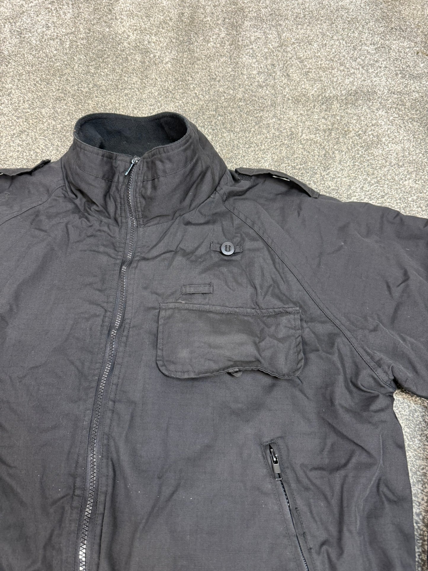 Ex Police Arktis Bomber Jacket Ripstop Coat LARGE Covert Security
