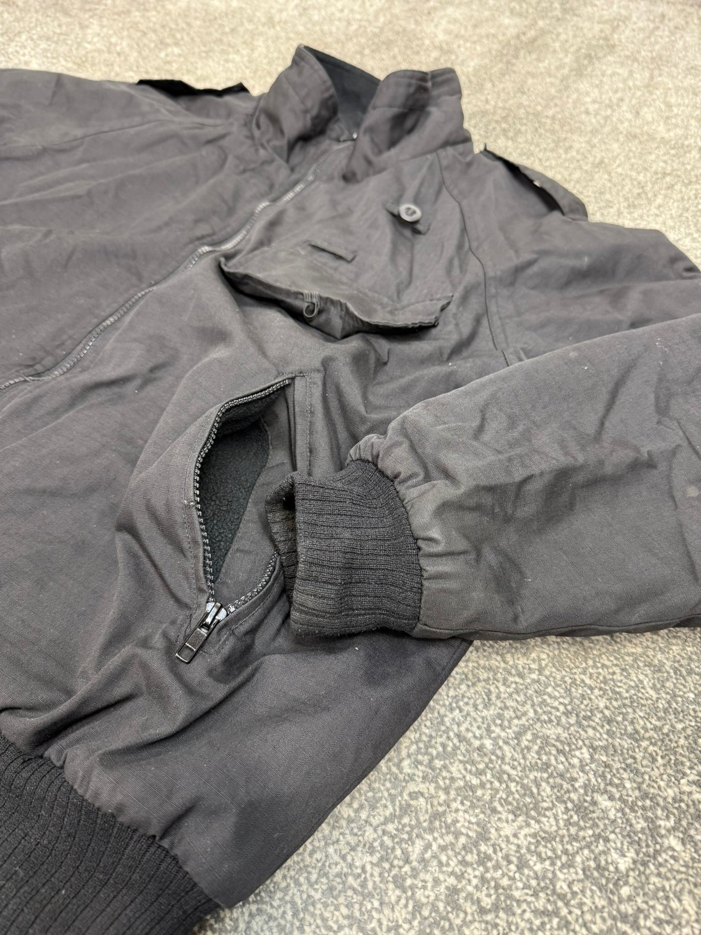 Ex Police Arktis Bomber Jacket Ripstop Coat LARGE Covert Security