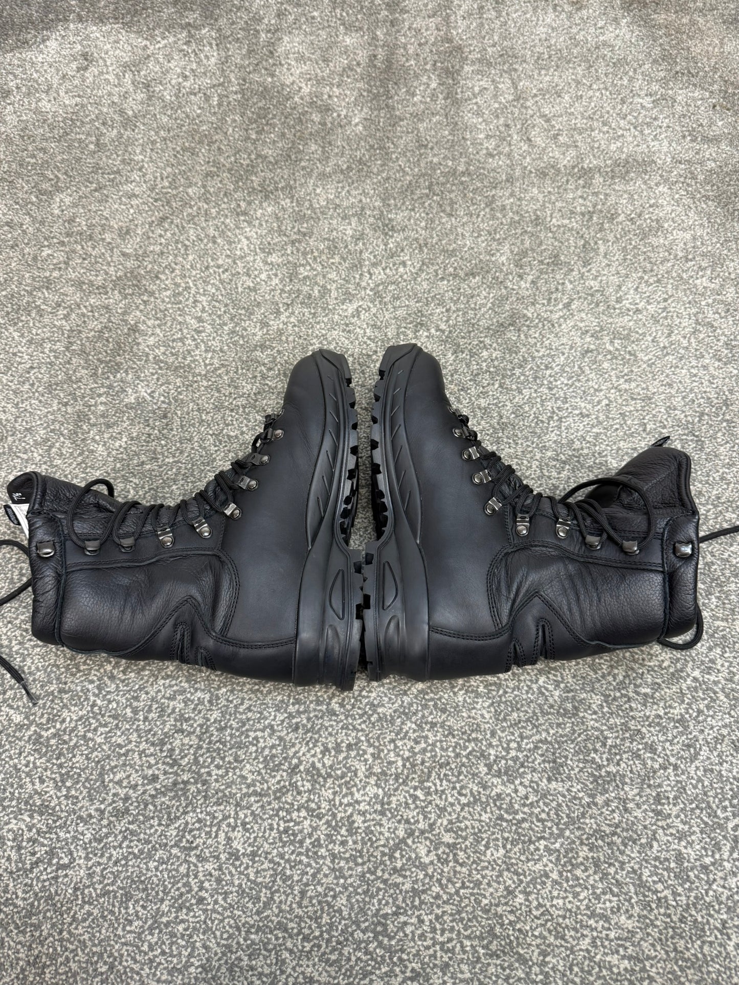 Altberg Field & Fell Black Leather Waterproof Boots VGC Size UK 7.5 Ex Police