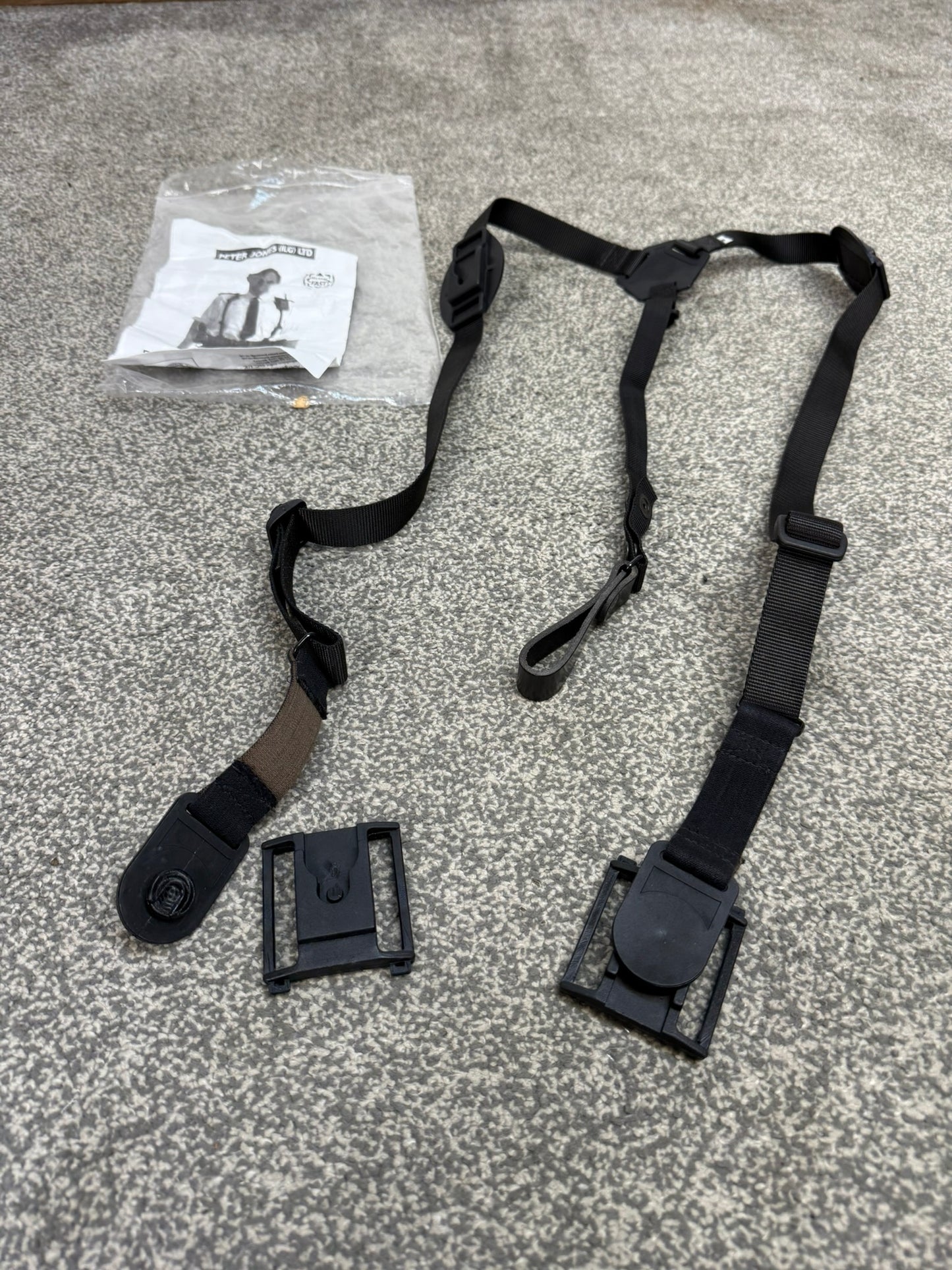 Ex Police NEW Peter Jones Radio Utility Harness Covert Security Klickfast