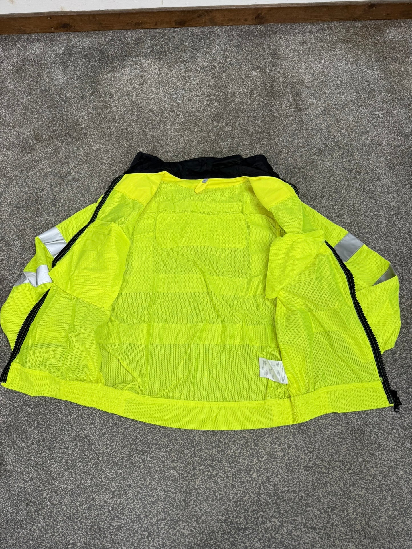 Ex Police Hi Vis Mesh Cycle Jacket Cycling Security Riding - MEDIUM