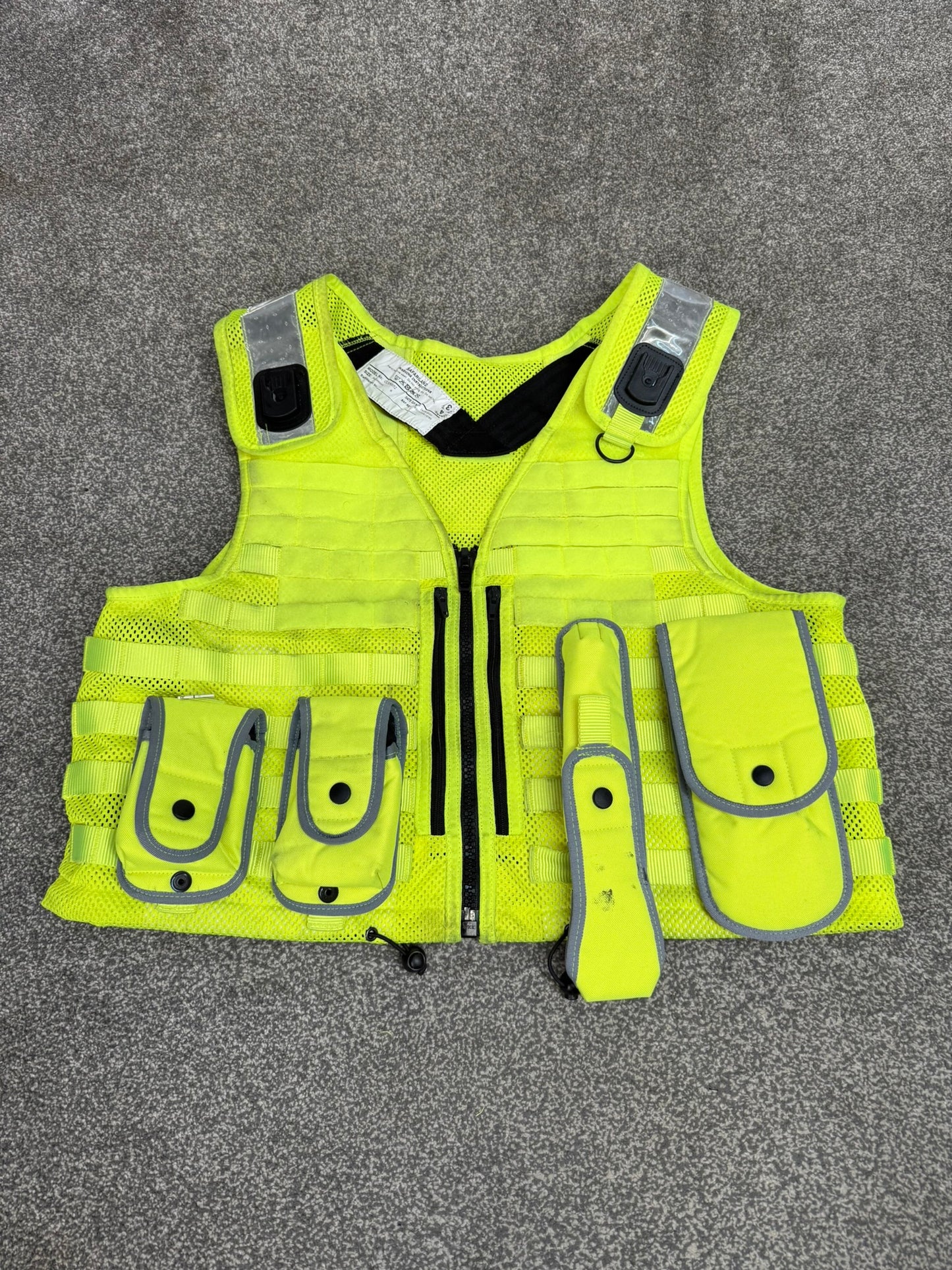 Ex Police Safariland Molle Vest Hi-Vis Tactical Utility Security Vest XL