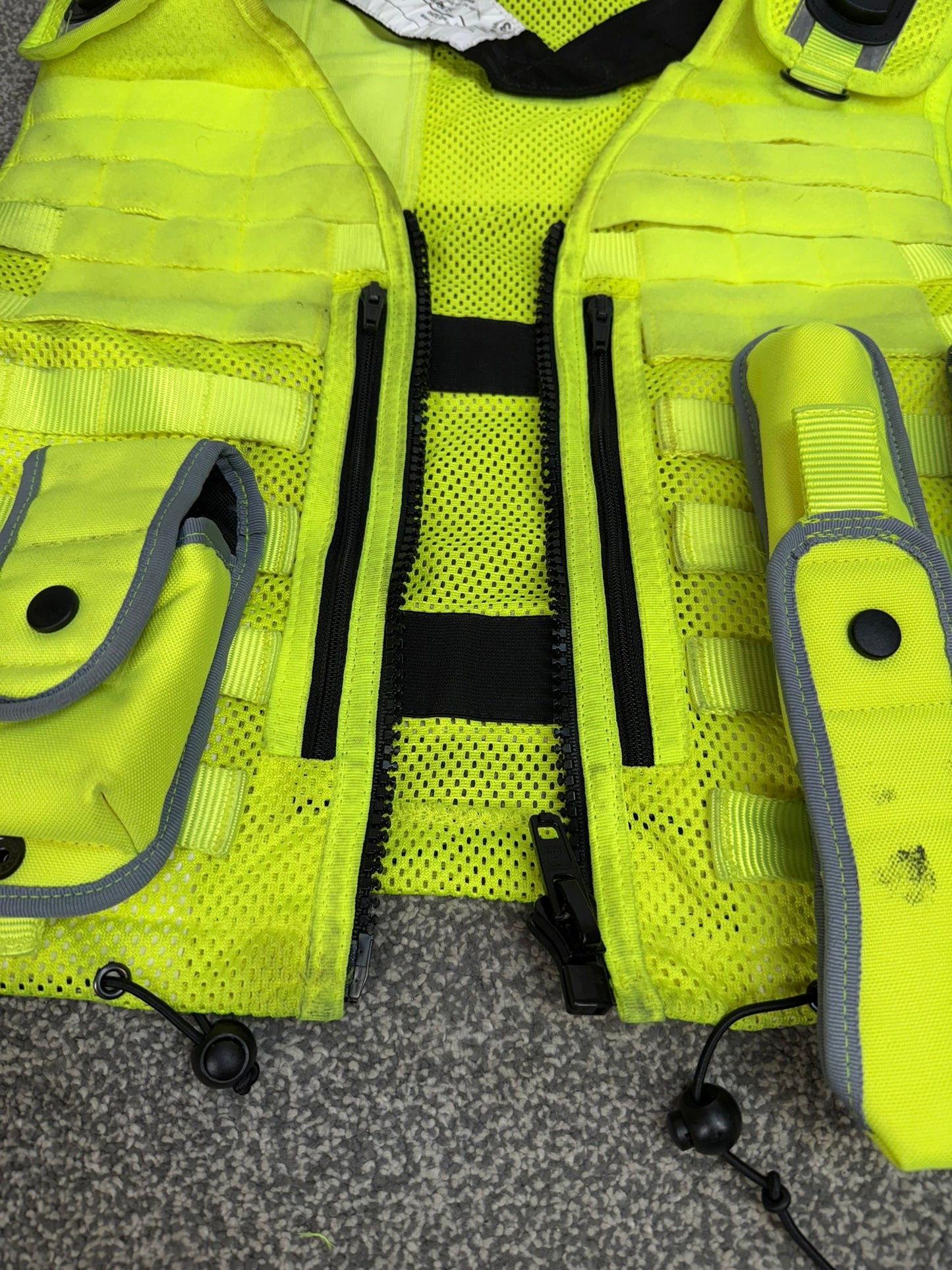 Ex Police Safariland Molle Vest Hi-Vis Tactical Utility Security Vest XL