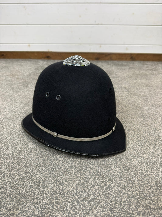 Ex Police Bobby Custodian Helmet Rose Top 63cm Collector Police Display