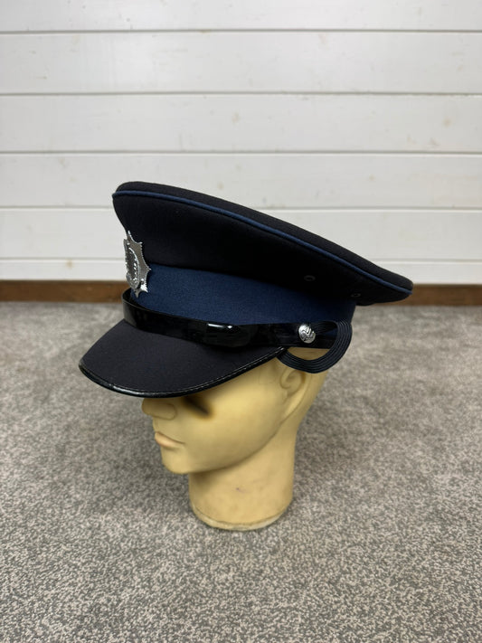 Dutch Netherlands Police Cap - Vintage Obsolete Collector Memorabilia