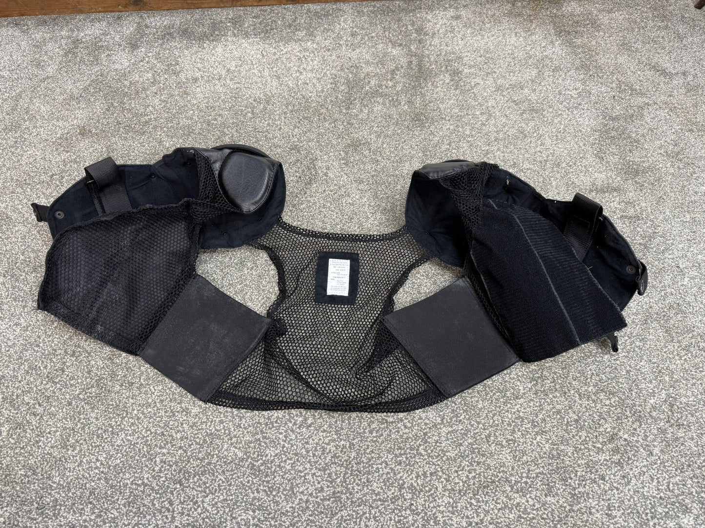 Ex Police Public Order Riot Shoulder Guards Vest XXS/XS Security