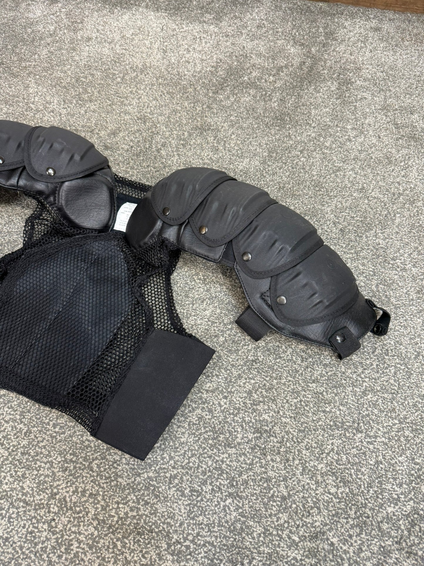 Ex Police Public Order Riot Shoulder Guards Vest XXS/XS Security