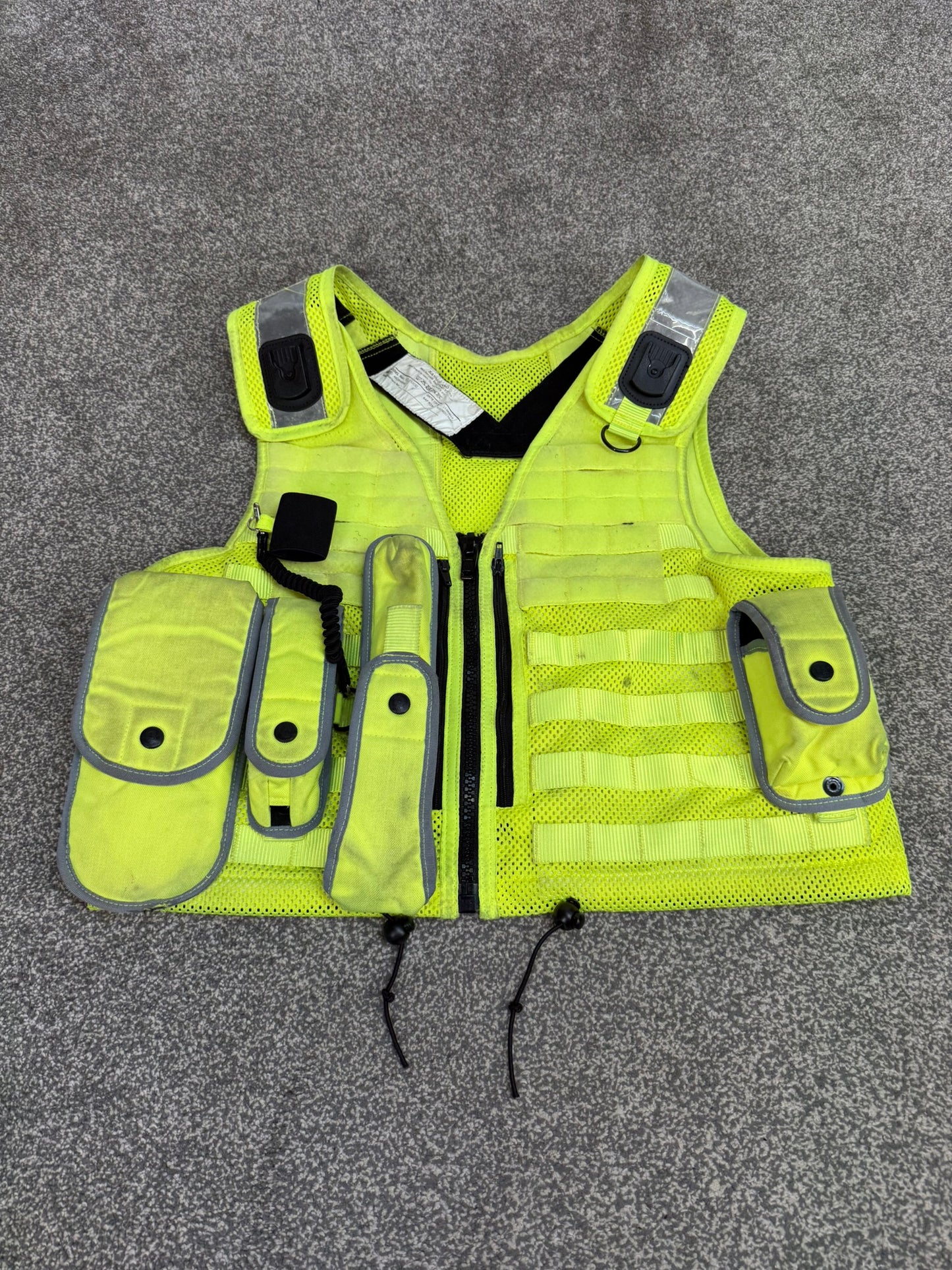 Ex Police Safariland Molle Vest Hi-Vis Tactical Utility Security Airsoft Vest