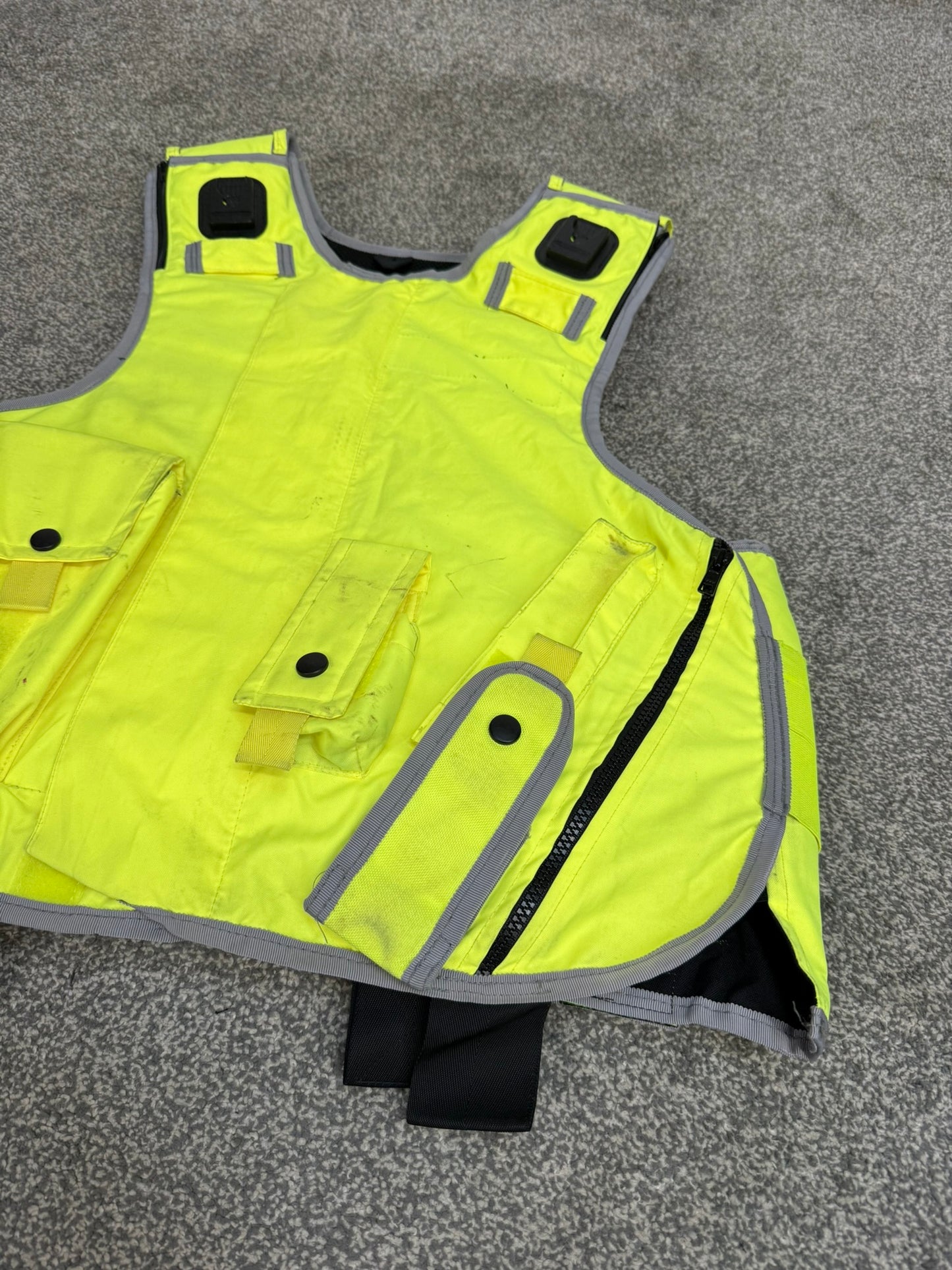 Ex Police Highmark Body Armour Vest XL Anti Stab & Ballistic HG1A & KR1 Security