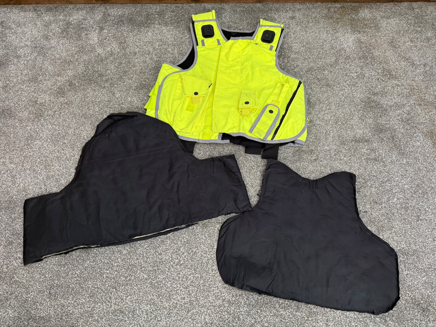 Ex Police Highmark Body Armour Vest XL Anti Stab & Ballistic HG1A & KR1 Security