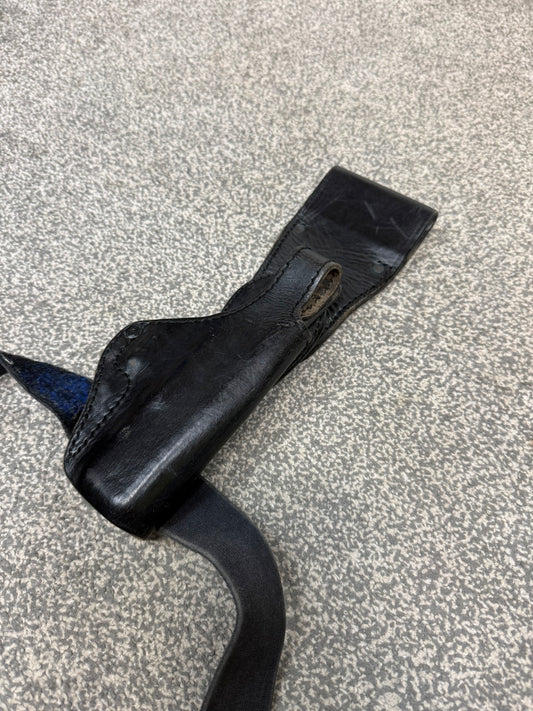 Ex Police PWL Glock 17 Leather Drop Leg Holster Airsoft Display