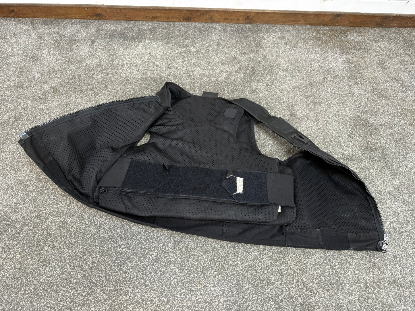 Ex Police Black Cooneen Body Armour Vest M-L Anti Stab & Ballistic HG1A & KR1 Security
