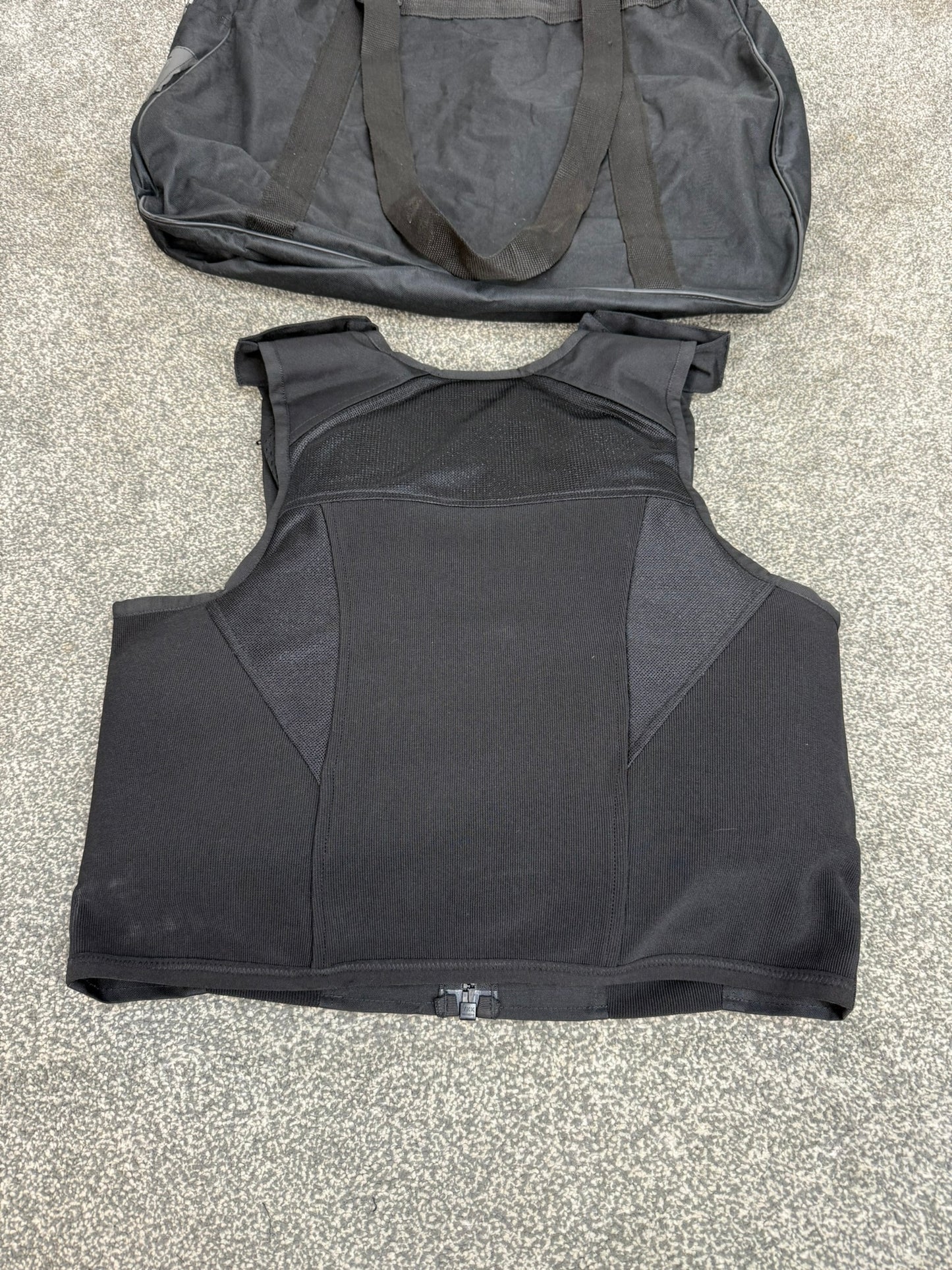 Ex Metropolitan Police Black Cooneen Body Armour Vest Anti Stab & Ballistic HG1A & KR1