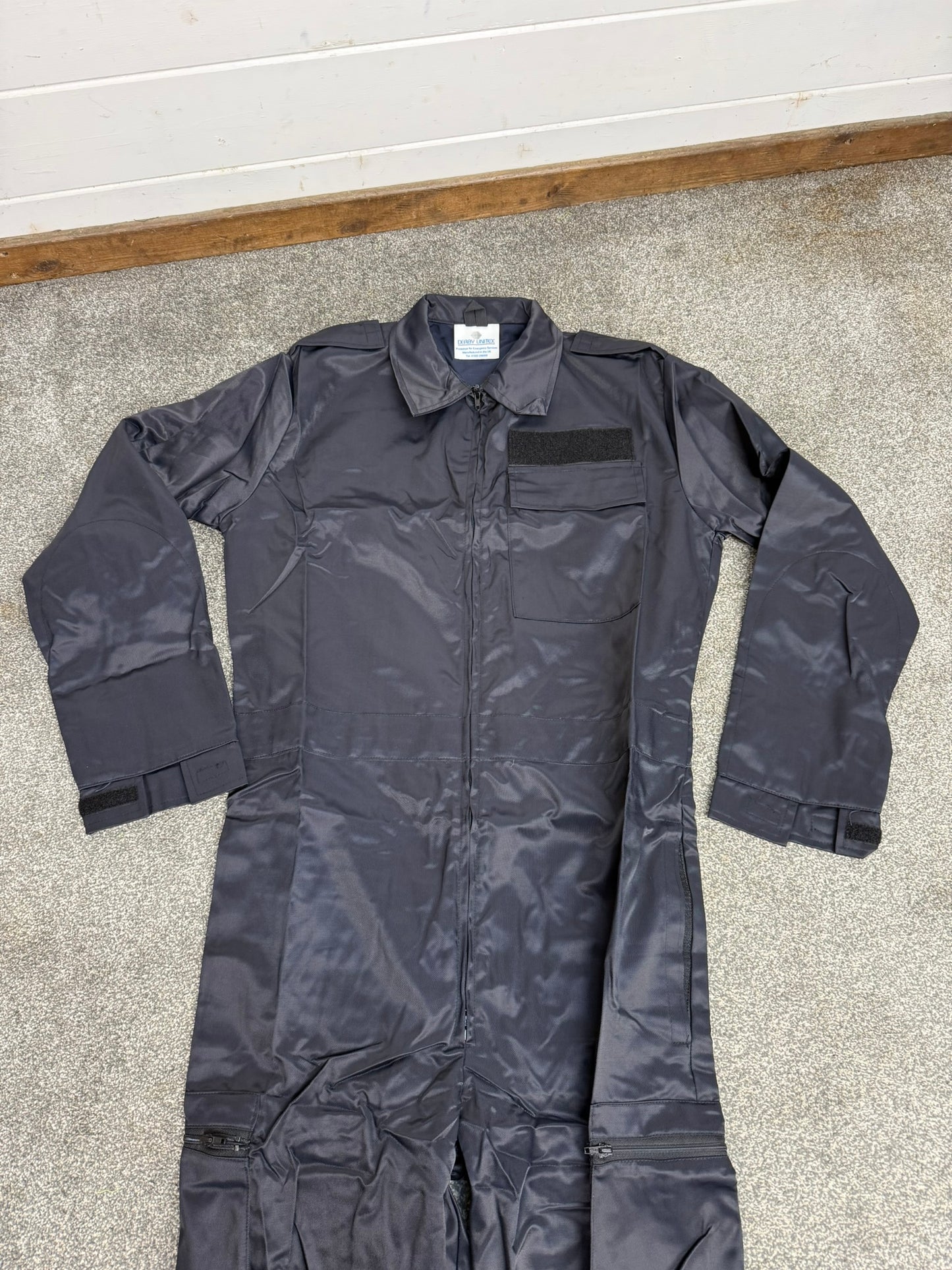 NEW Ex Police Derby Unitex Riot Coveralls 46" Overalls Workshop Garage Recovery