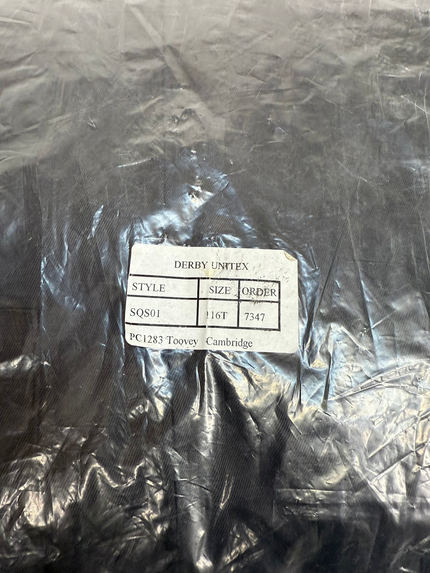 NEW Ex Police Derby Unitex Riot Coveralls 46" Overalls Workshop Garage Recovery