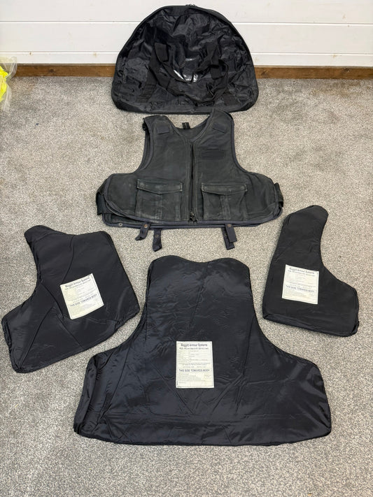 Ex Police Meggitt Body Armour Vest X LARGE Anti Stab & Ballistic HG1 & KR2