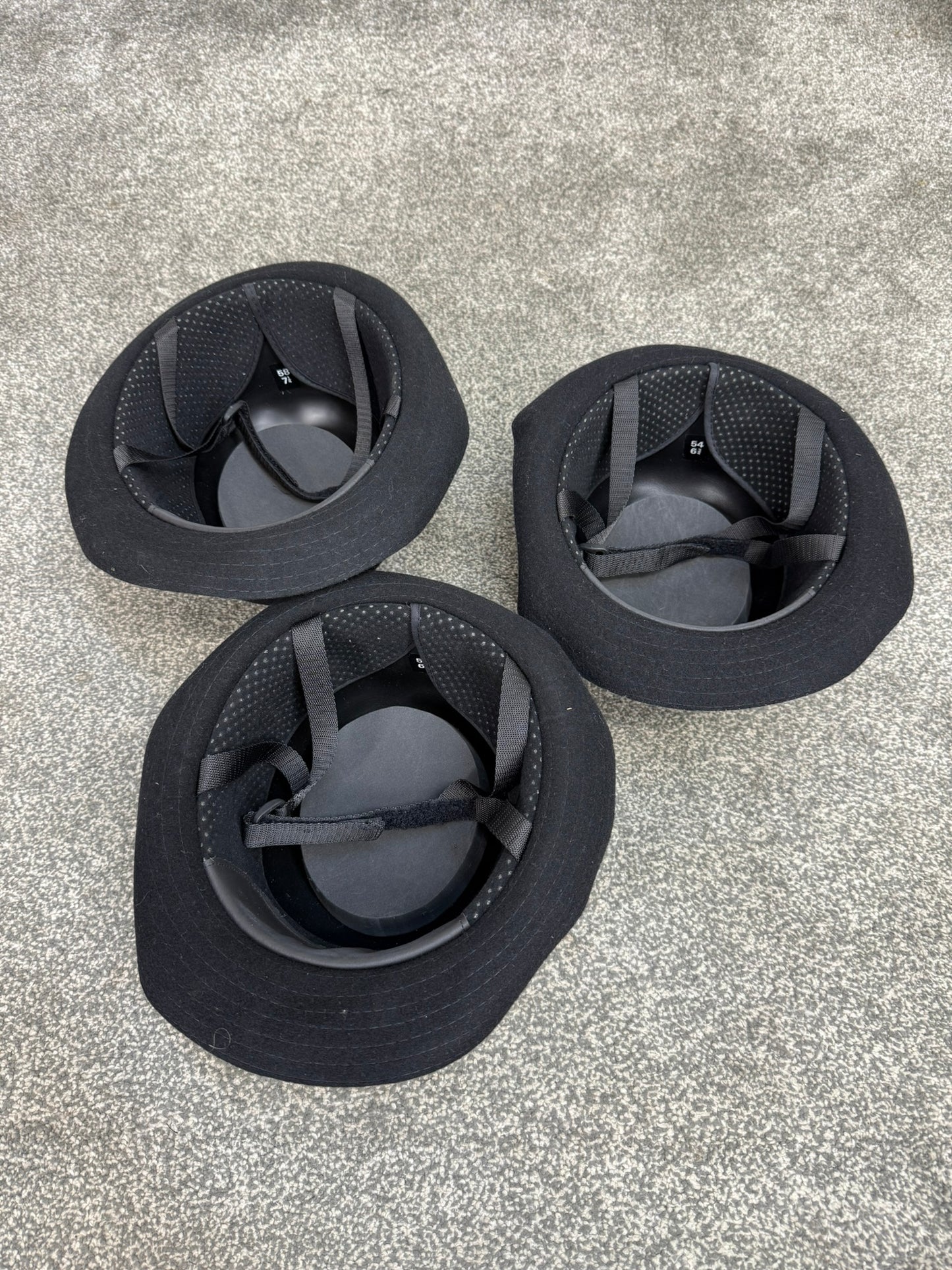 3x Ex Police WPC Bowler Hat Job Lot Good Conditions Film Fancy Dress