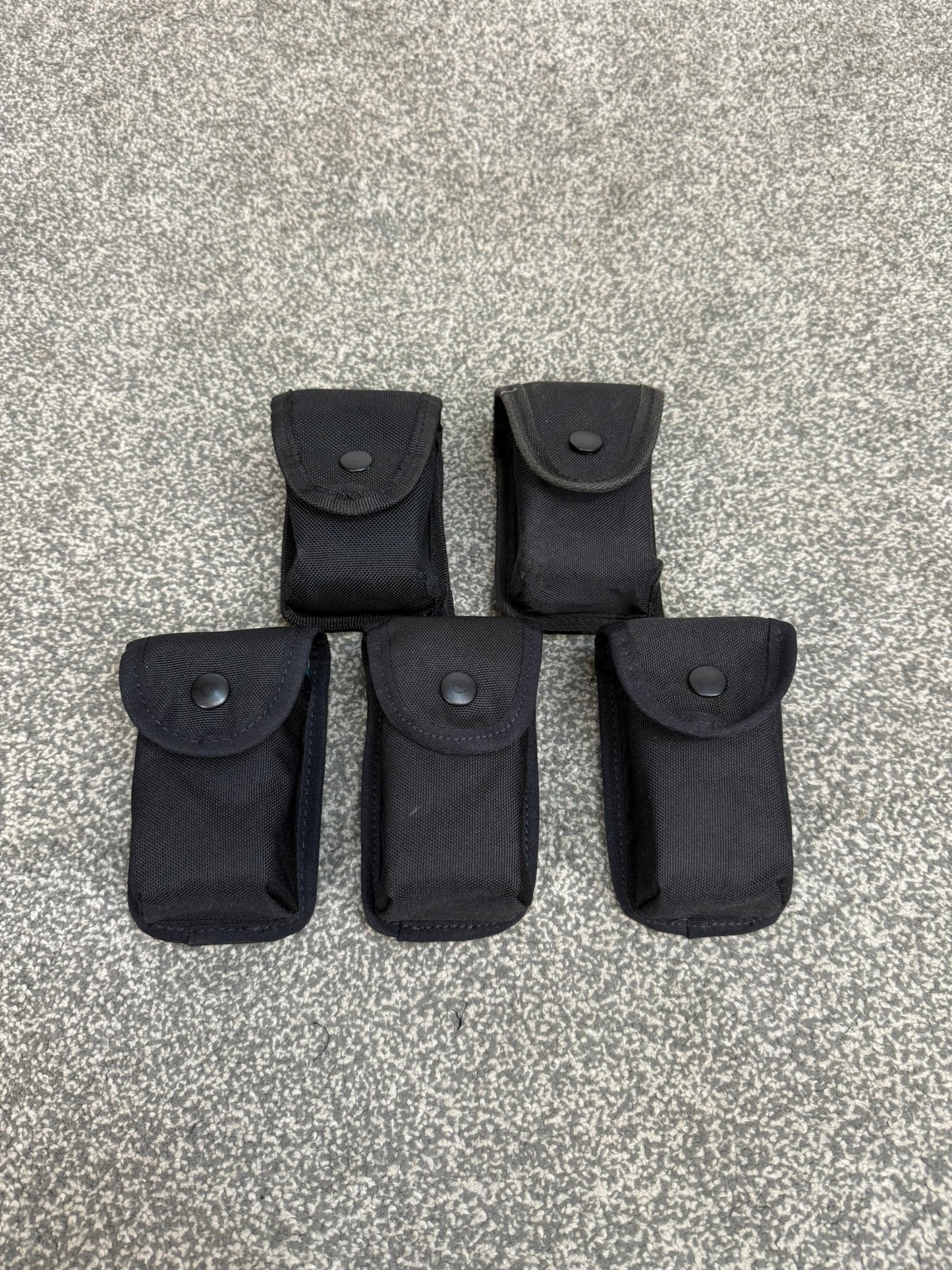 5x Ex Police Fast Strap Leg Restraints With Pouch Job Lot SIA Secuity