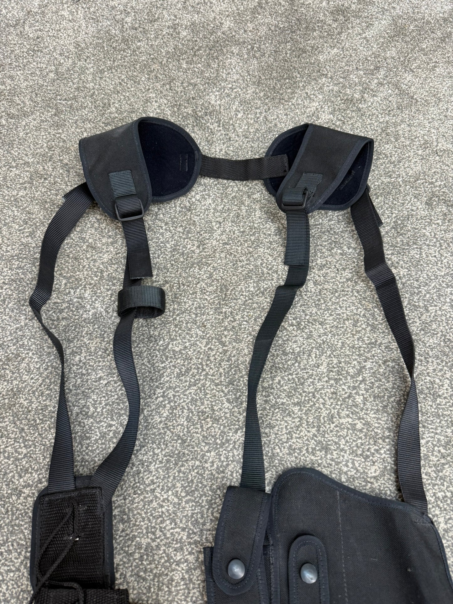 Covert Radio Harness With Pouches Ex Police Security PI Vest