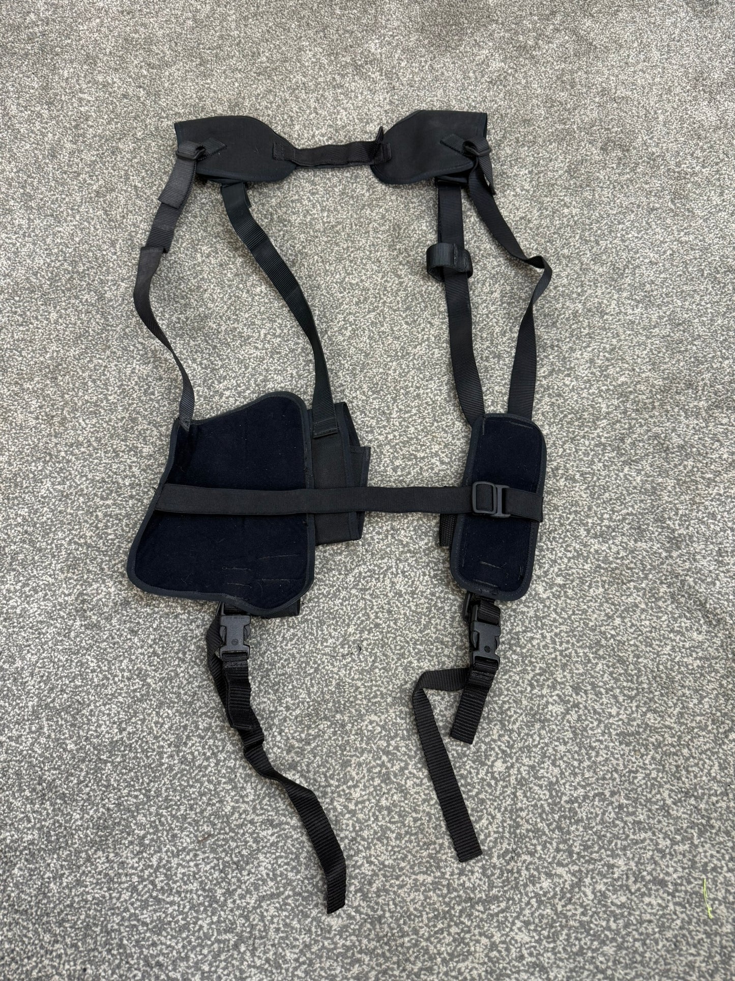 Covert Radio Harness With Pouches Ex Police Security PI Vest