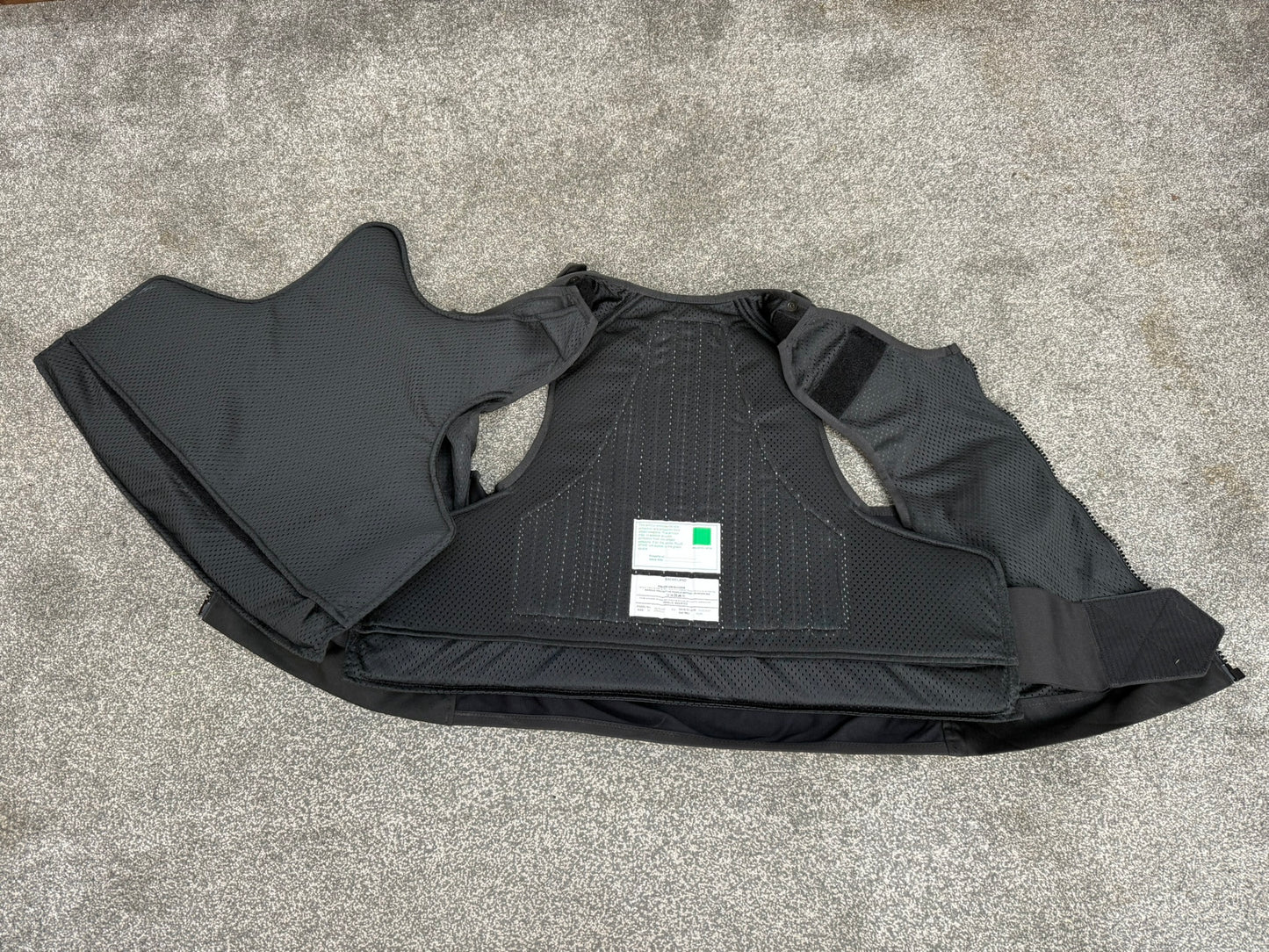 Ex Police Safariland Body Armour Vest VGC Anti Stab & Ballistic HG1A & KR1 - XXL Security