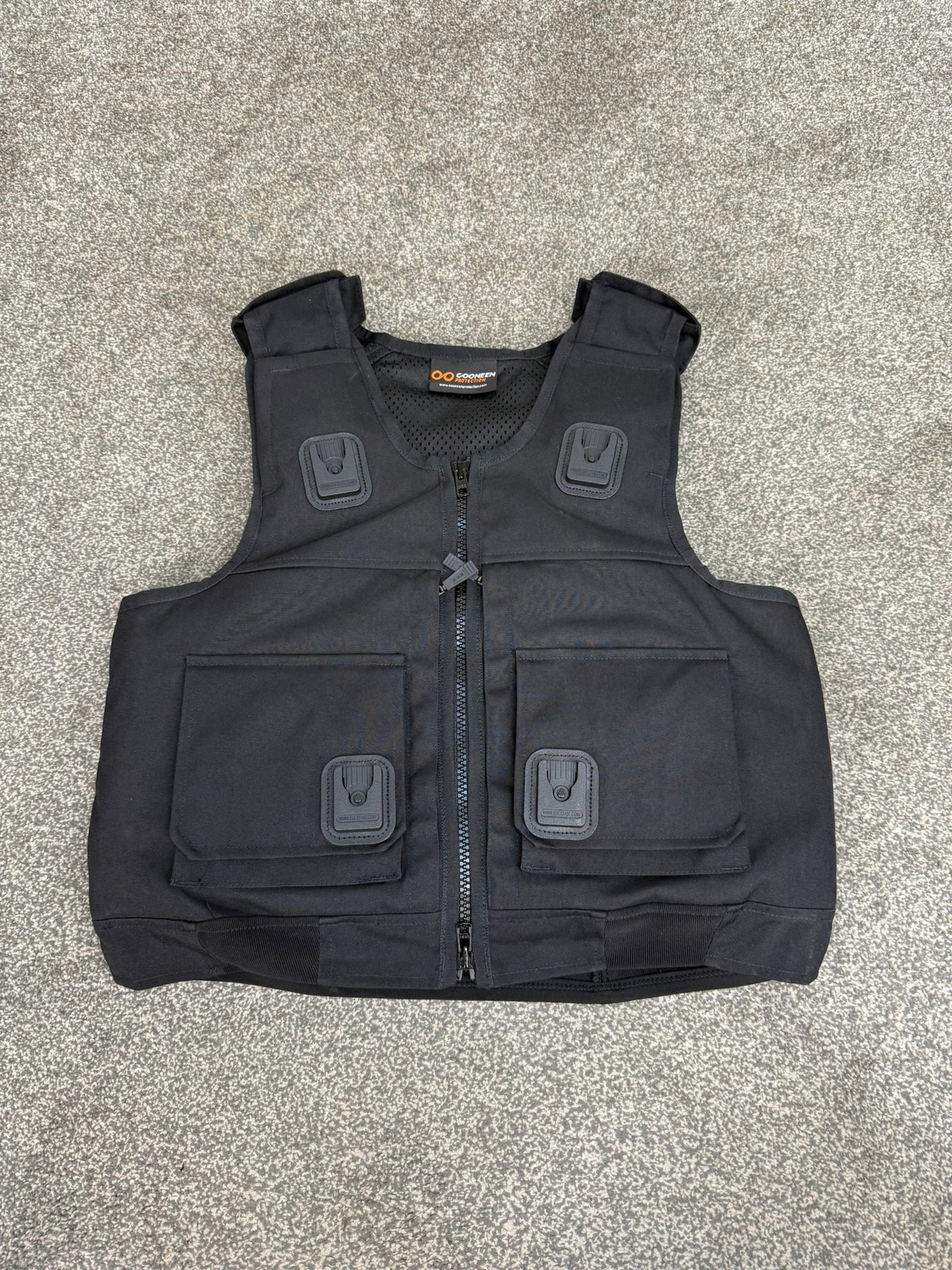 Ex Police Cooneen Body Armour Vest VGC Anti Stab & Ballistic HG1A & KR1 - LARGE