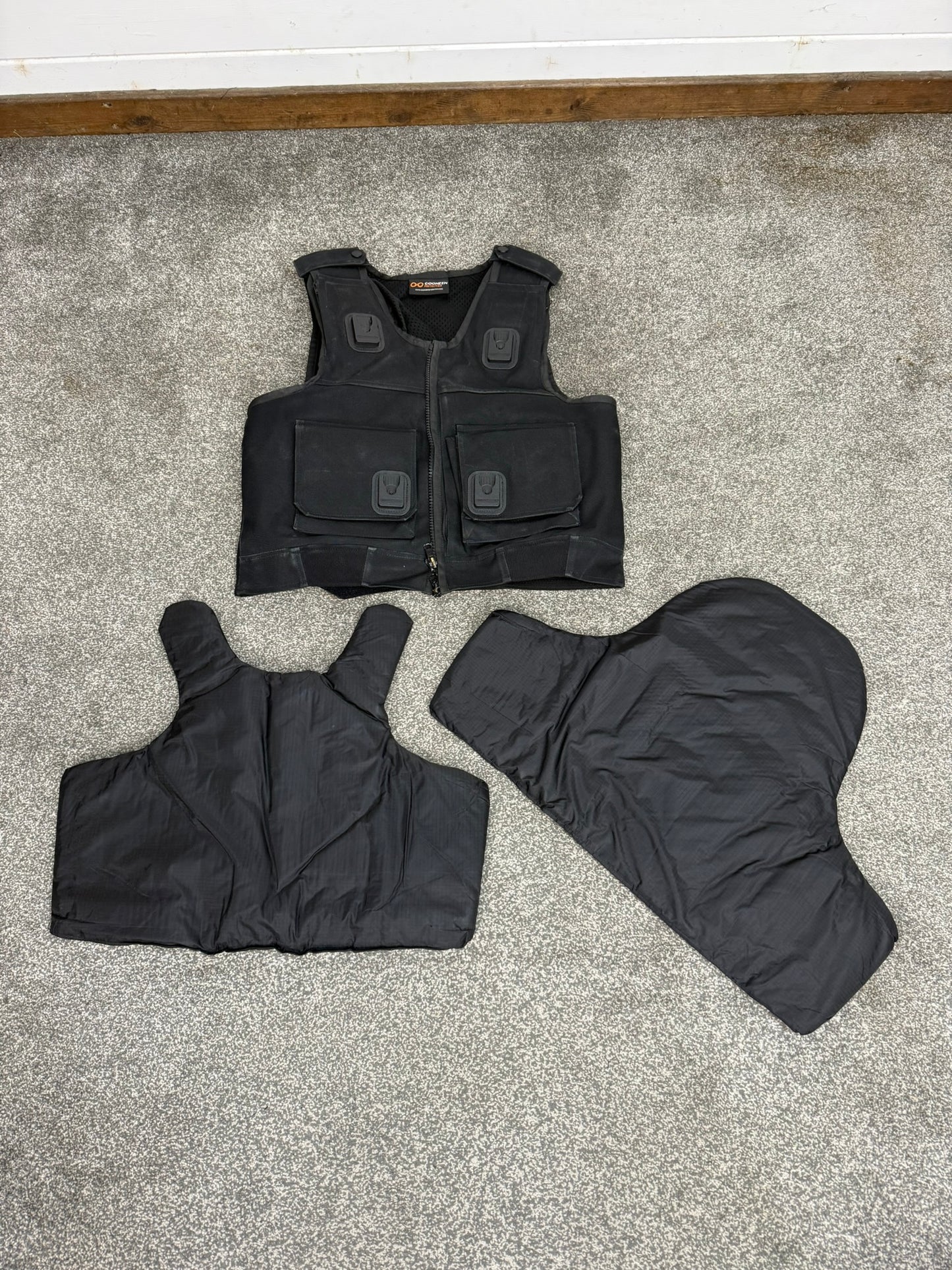 Ex Police Cooneen Body Armour Vest Anti Stab & Ballistic HG1A & KR1 - LARGE