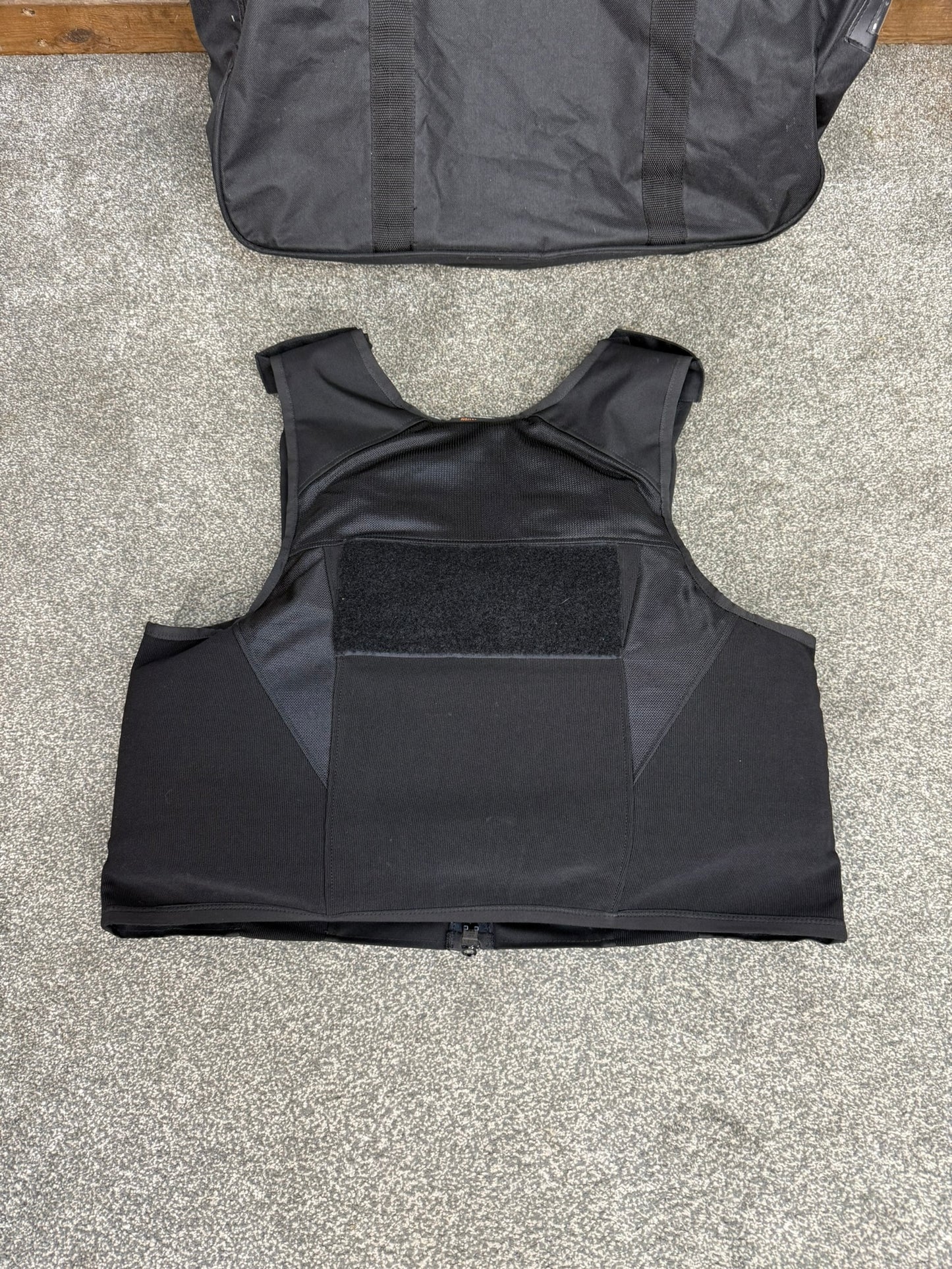 Ex Police Cooneen Body Armour Vest & Bag XLRG - VGC Anti Stab & Ballistic HG1A & KR1