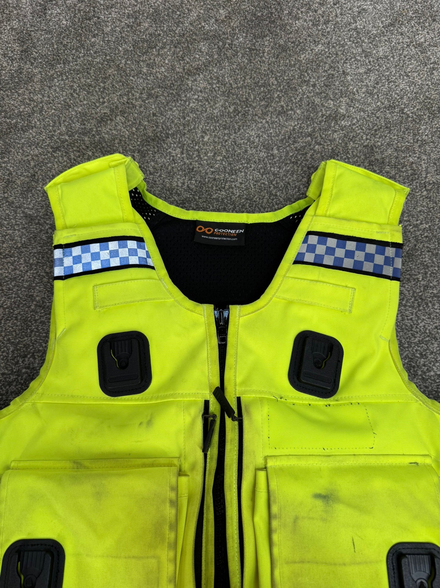Ex Police Cooneen Body Armour Vest X LRG - Anti Stab & Ballistic HG1A & KR1
