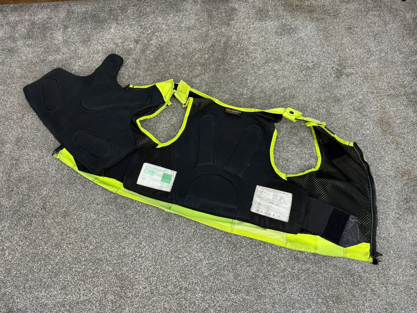 Ex Police Cooneen Body Armour Security Vest MED - Anti Stab & Ballistic HG1A & KR1