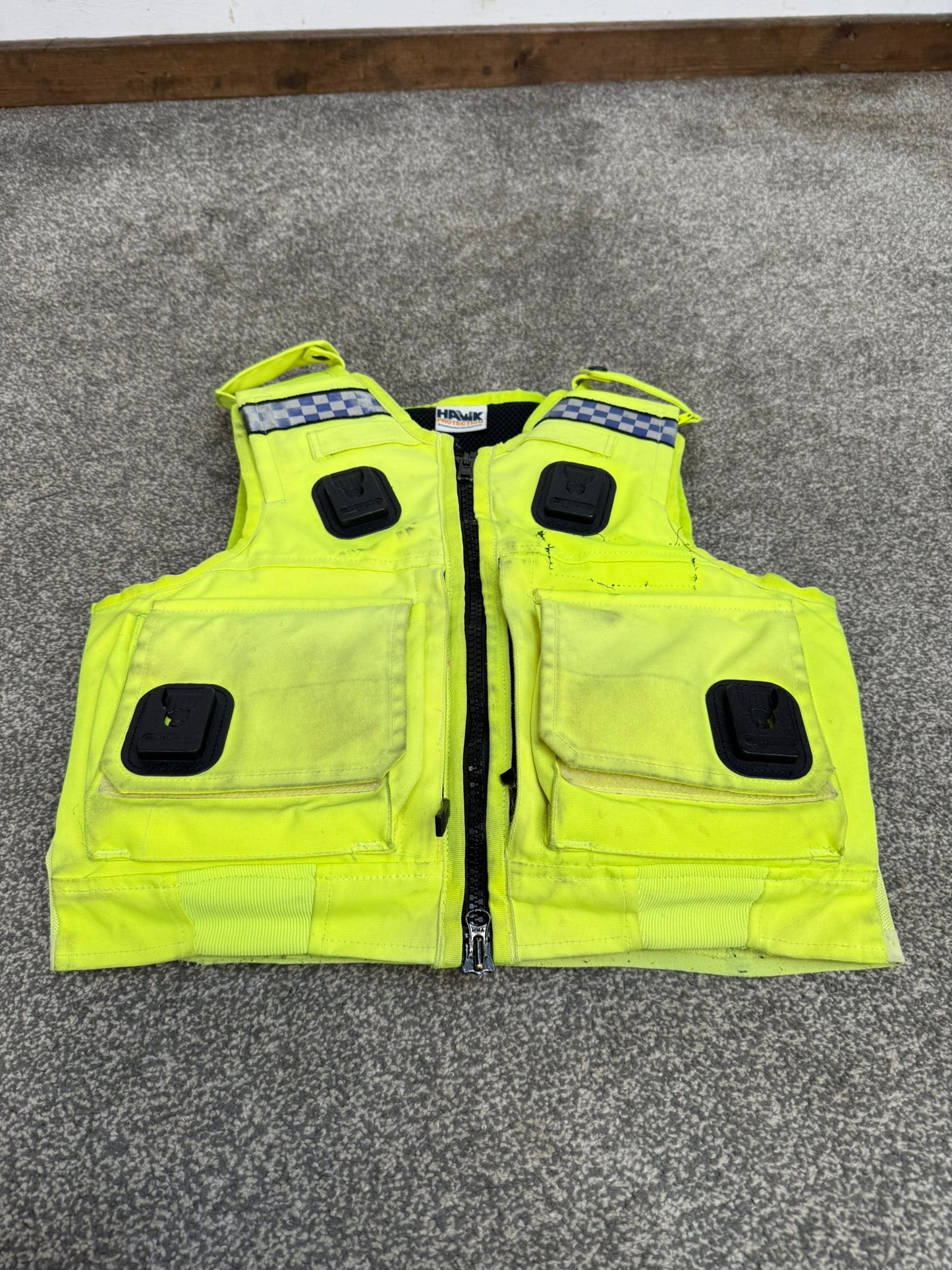Ex Police Cooneen Body Armour Vest SMALL - Anti Stab & Ballistic HG1A & KR1