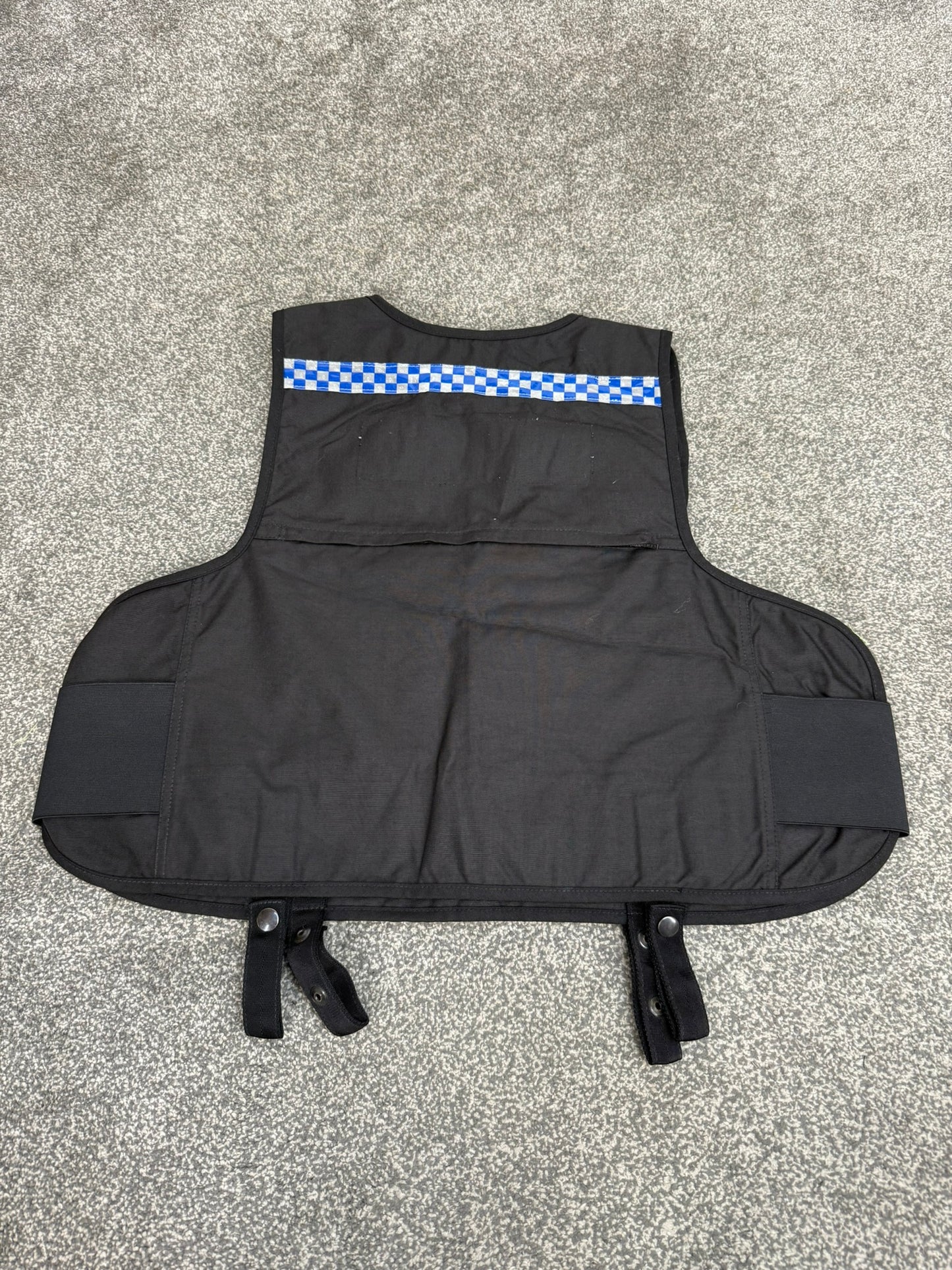 Ex Police Mehler Body Armour Vest COVER Black Security TV Film Uniform