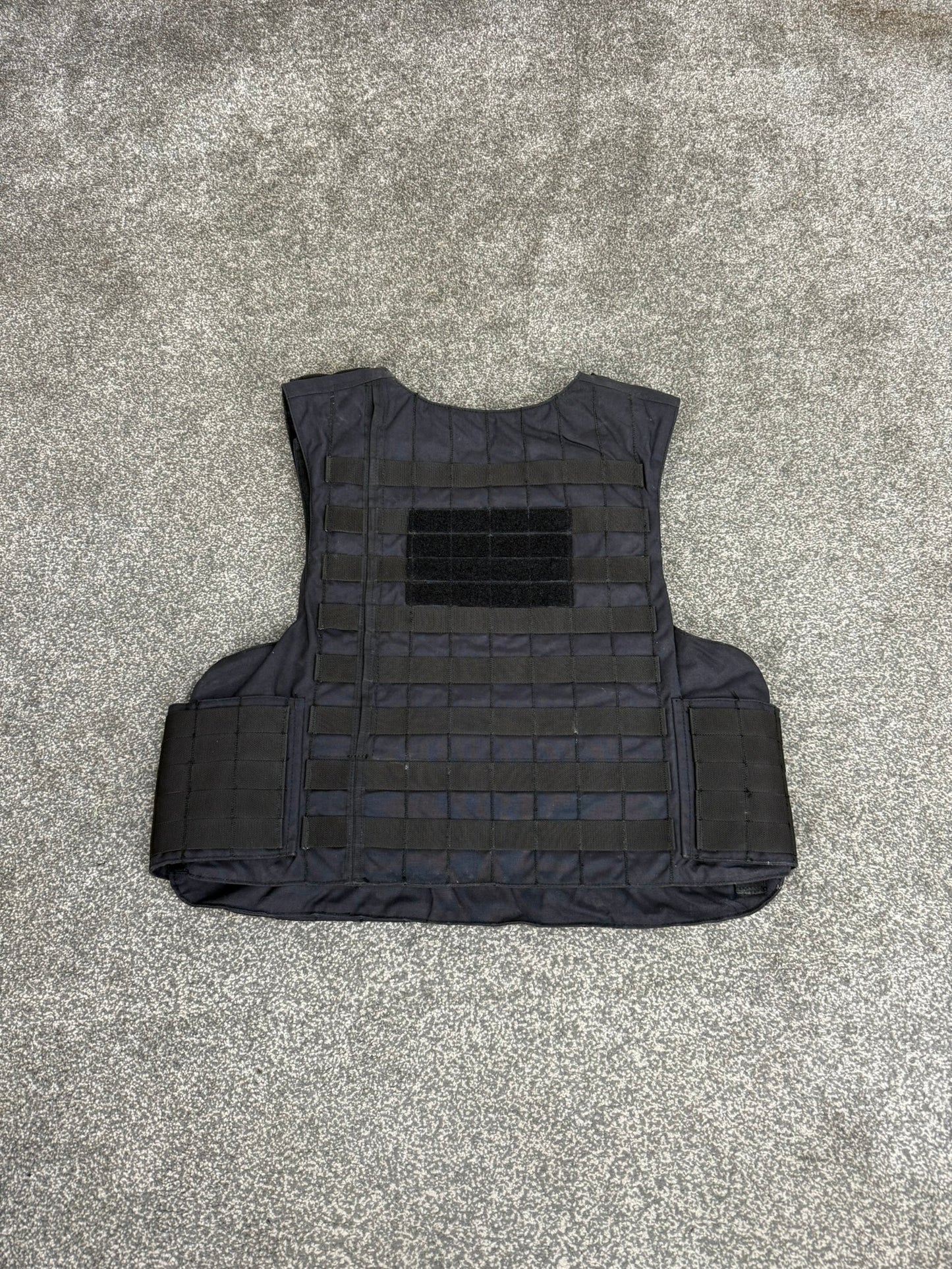 Ex Police Mehler MOLLE Body Armour Stab Vest Cover Black Security Airsoft