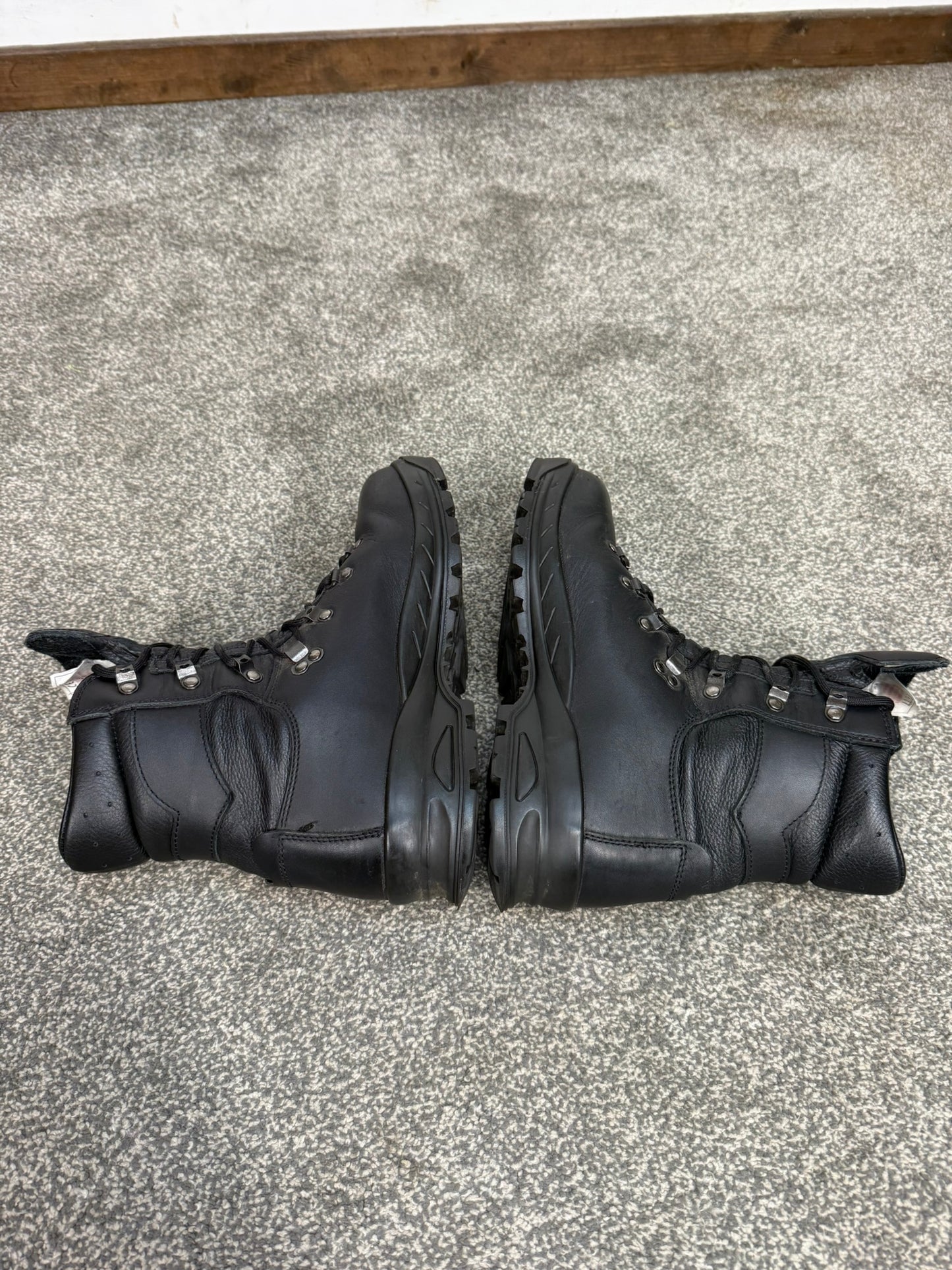 Altberg Peacekeeper P3 VS Black Leather Waterproof Combat Boots Size UK 7