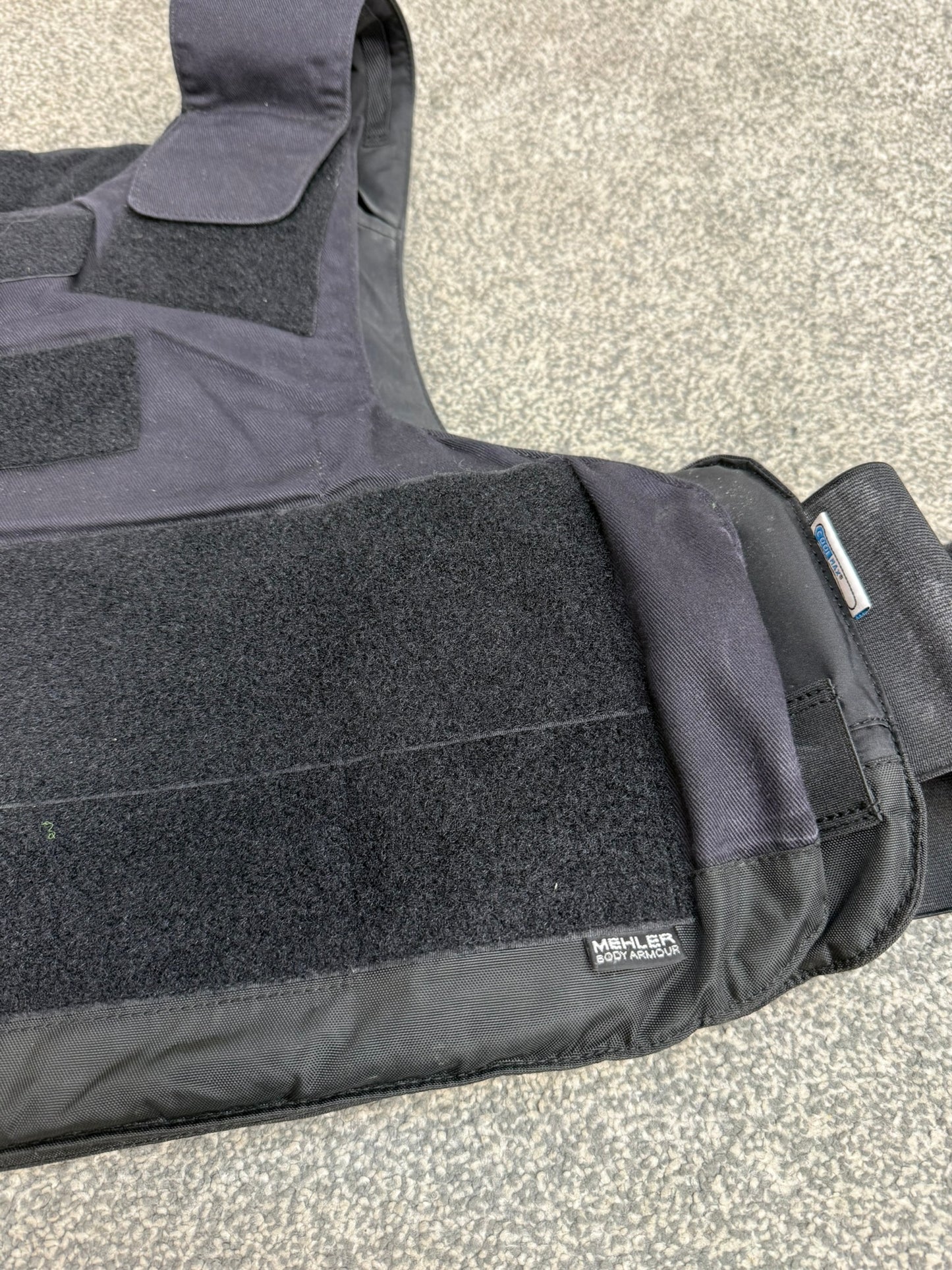 Ex Police Mehler Body Armour XL Vest Anti Stab & Ballistic HG2 / KR2 / SP2 Security