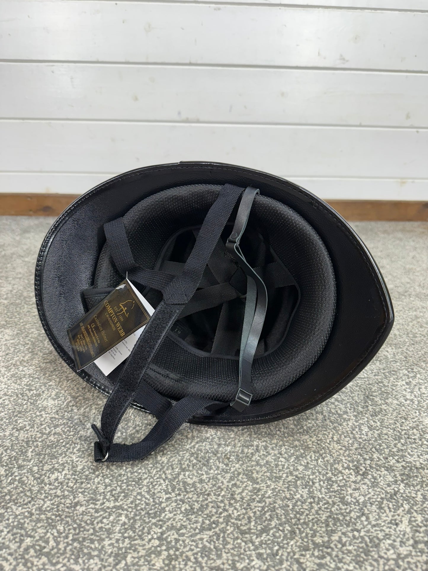 NEW Ex Police Bobby Custodian Helmet Rose Top 61cm Fancy Dress Display