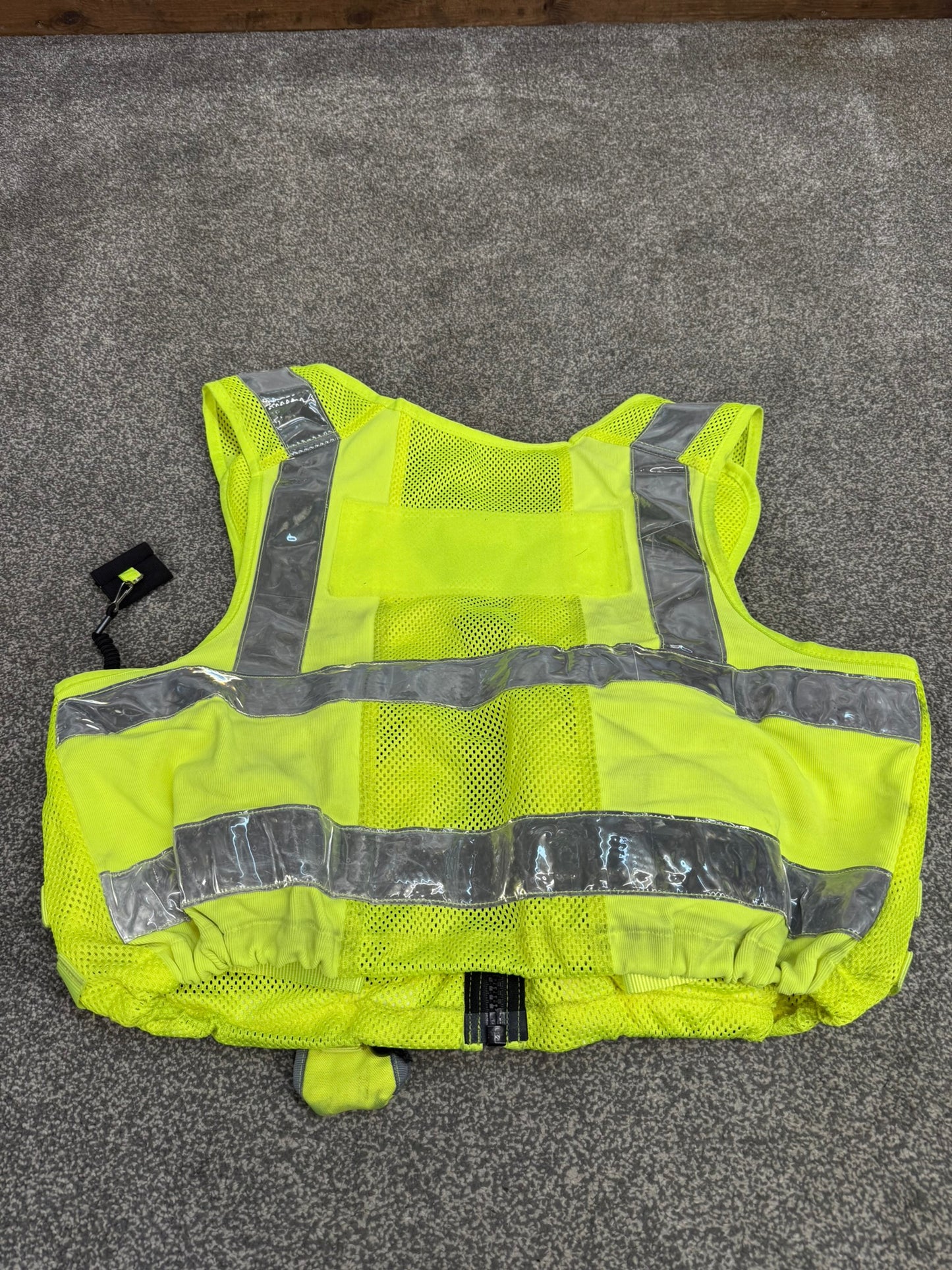 Safariland Hi-Vis MOLLE Vest With Taser X2 Holster Police Tactical Security Vest XXL
