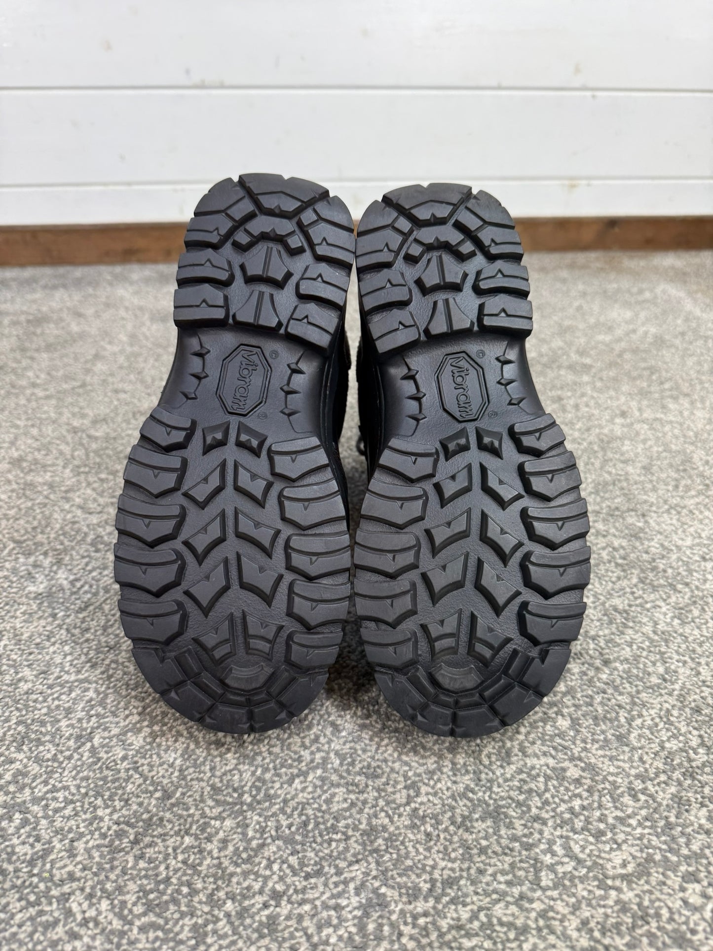 Magnum Elite Shield Met Black Leather Combat Boots UK 5 Ex Police Security Work