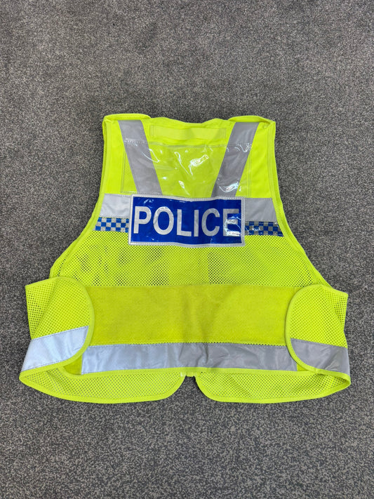 Ex Police Hi-Vis Protec Utility Tac Vest Badged - Collector Display Security