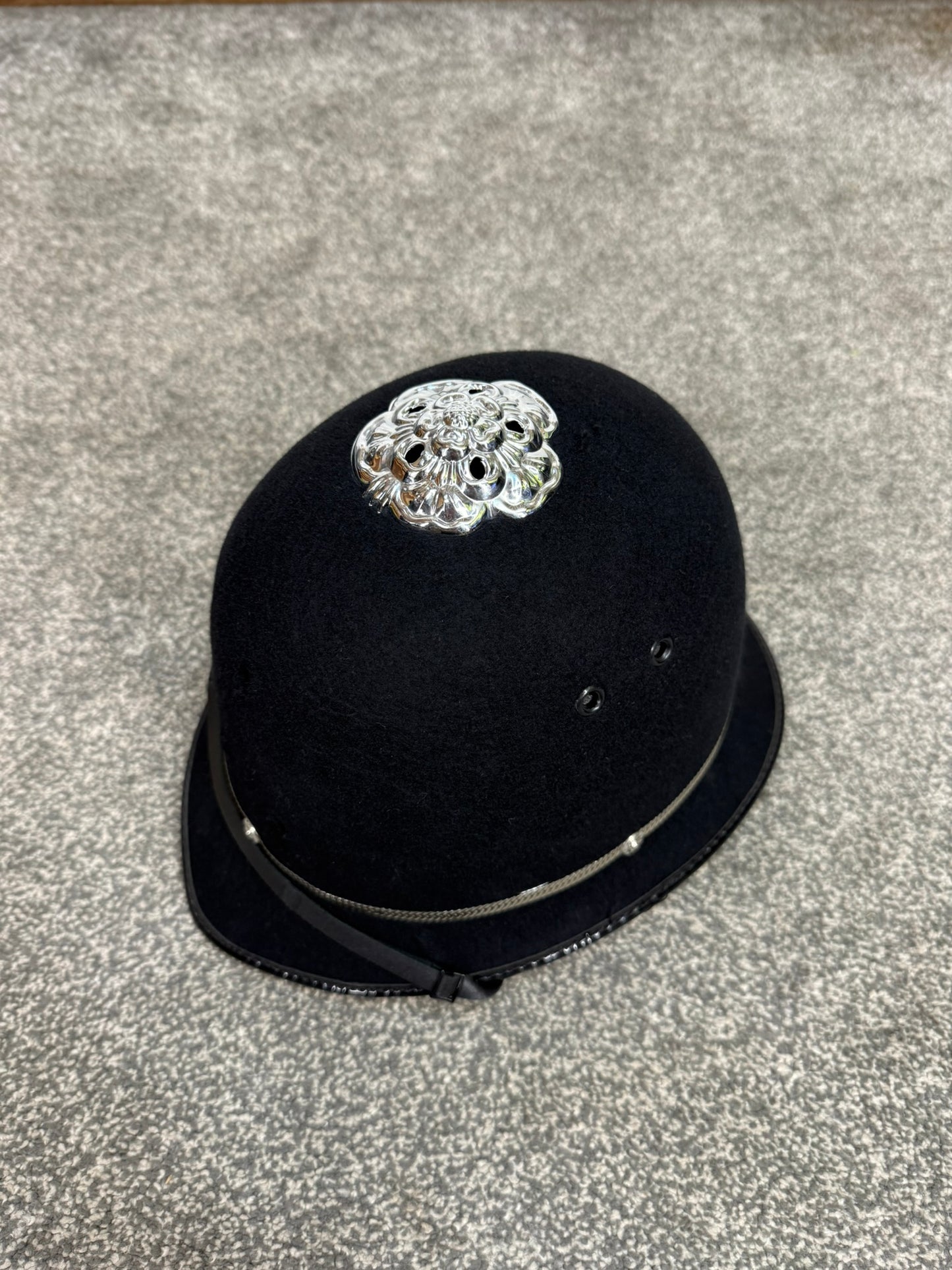 Ex Police Bobby Custodian Helmet Rose Top 59cm Film TV Display