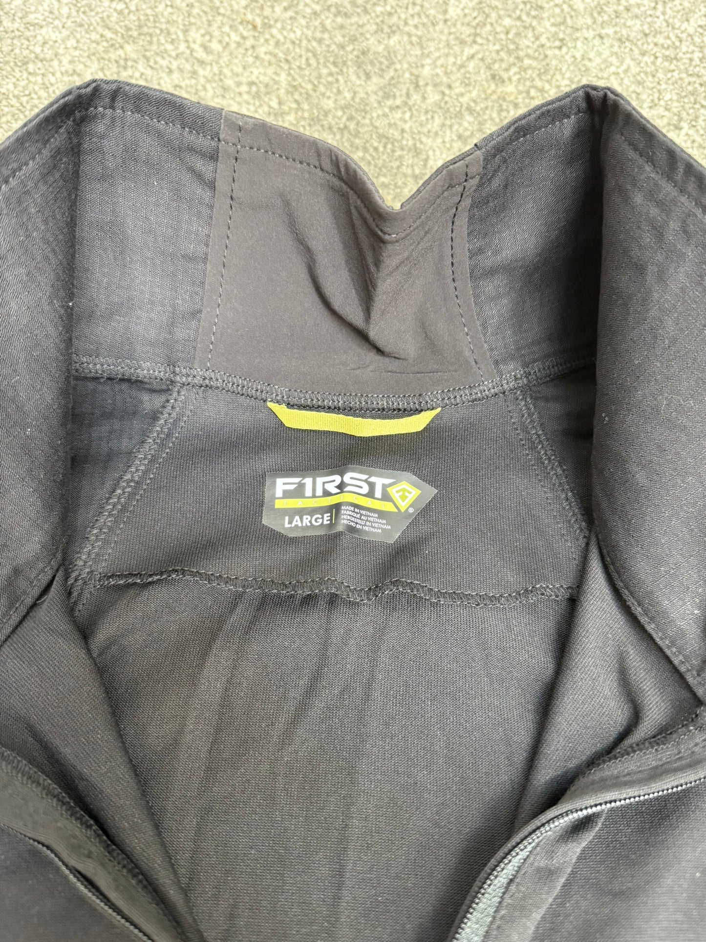 NEW First Tactical Men's Defender Cordura Combat Shirt UBACS - LARGE